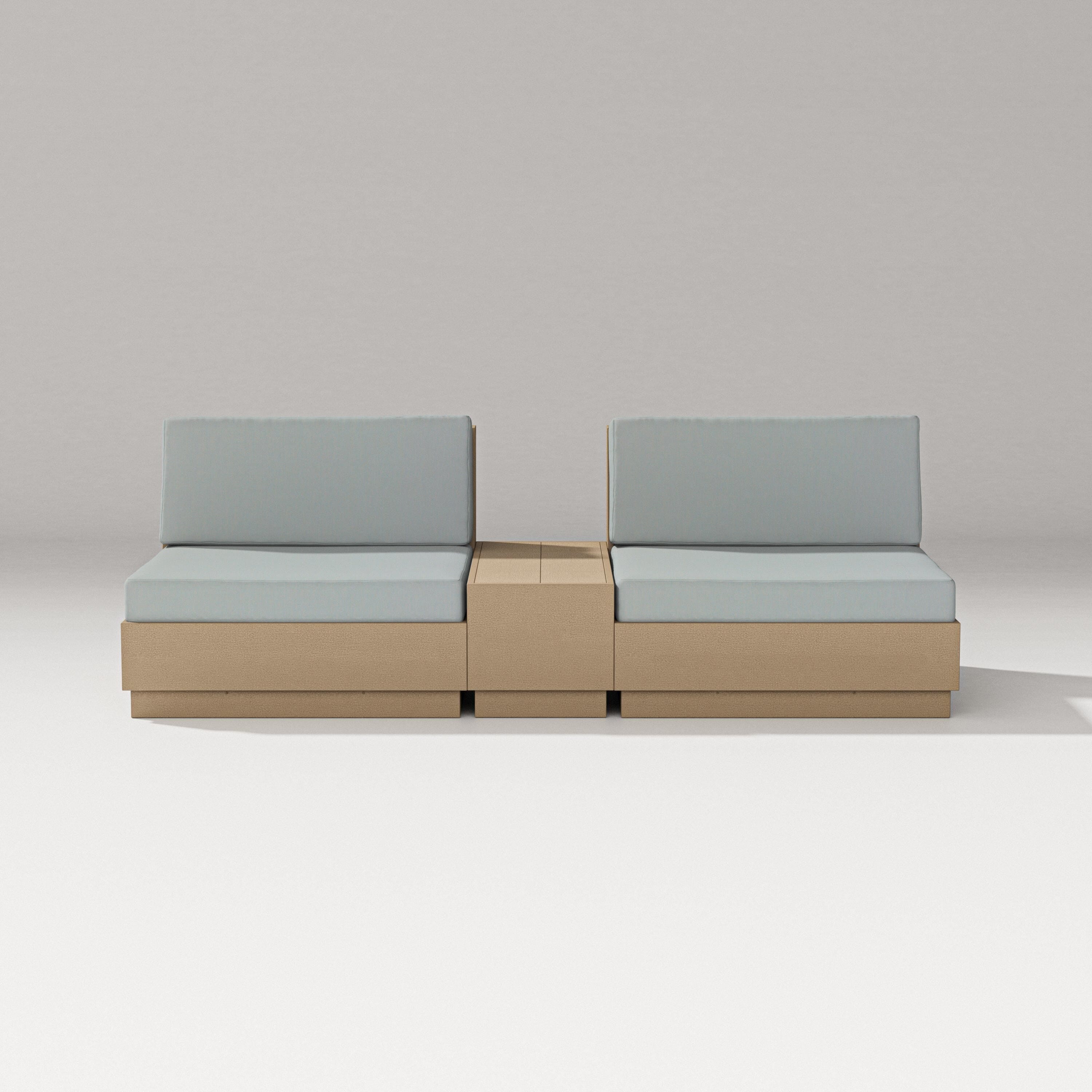 PW Designer Series Elevate Lounge Chair Set in Vintage Sahara / Spa