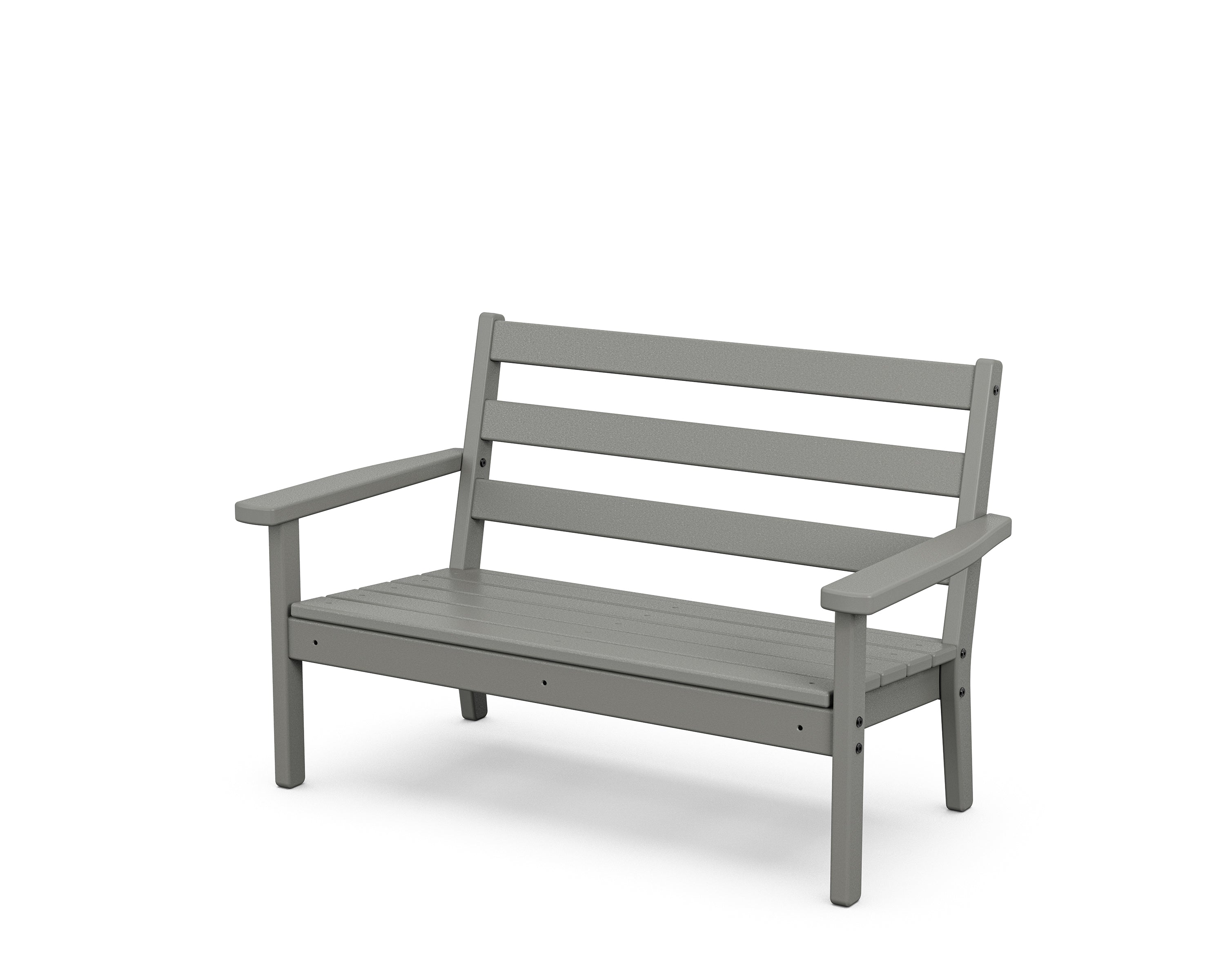POLYWOOD Kids Lakeside Bench in Slate Grey
