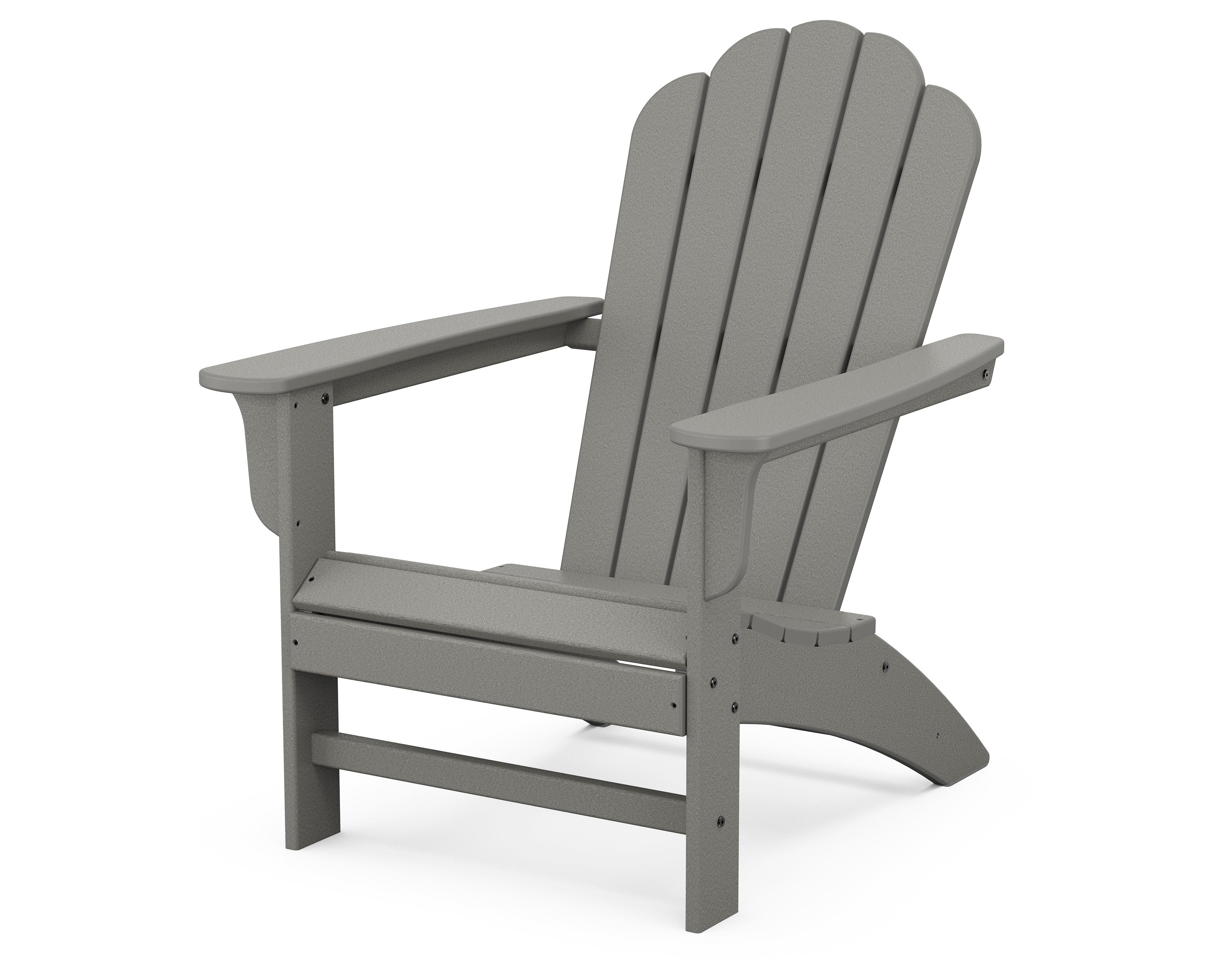 POLYWOOD Country Living Adirondack Chair in Slate Grey