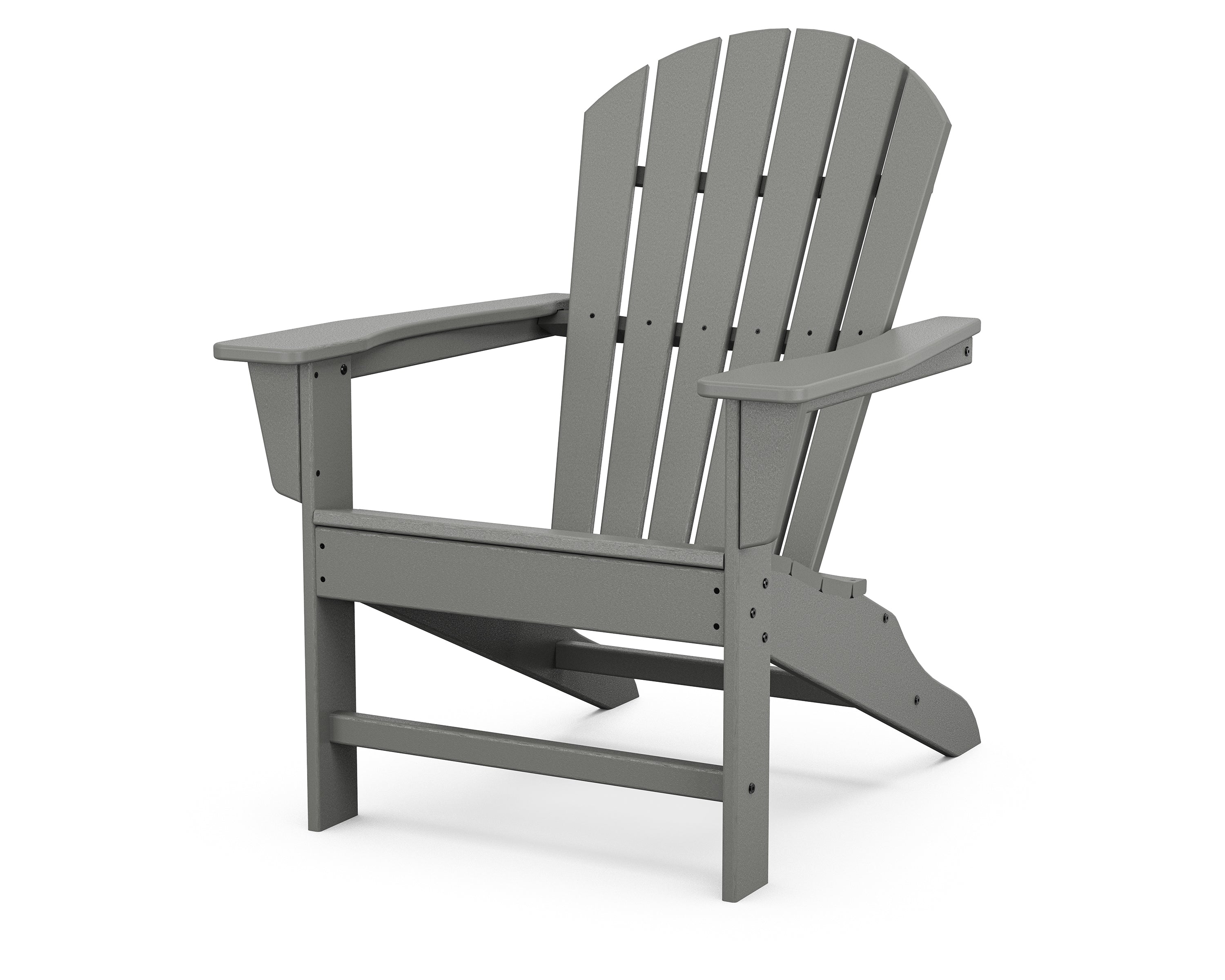 POLYWOOD South Beach Adirondack in Slate Grey