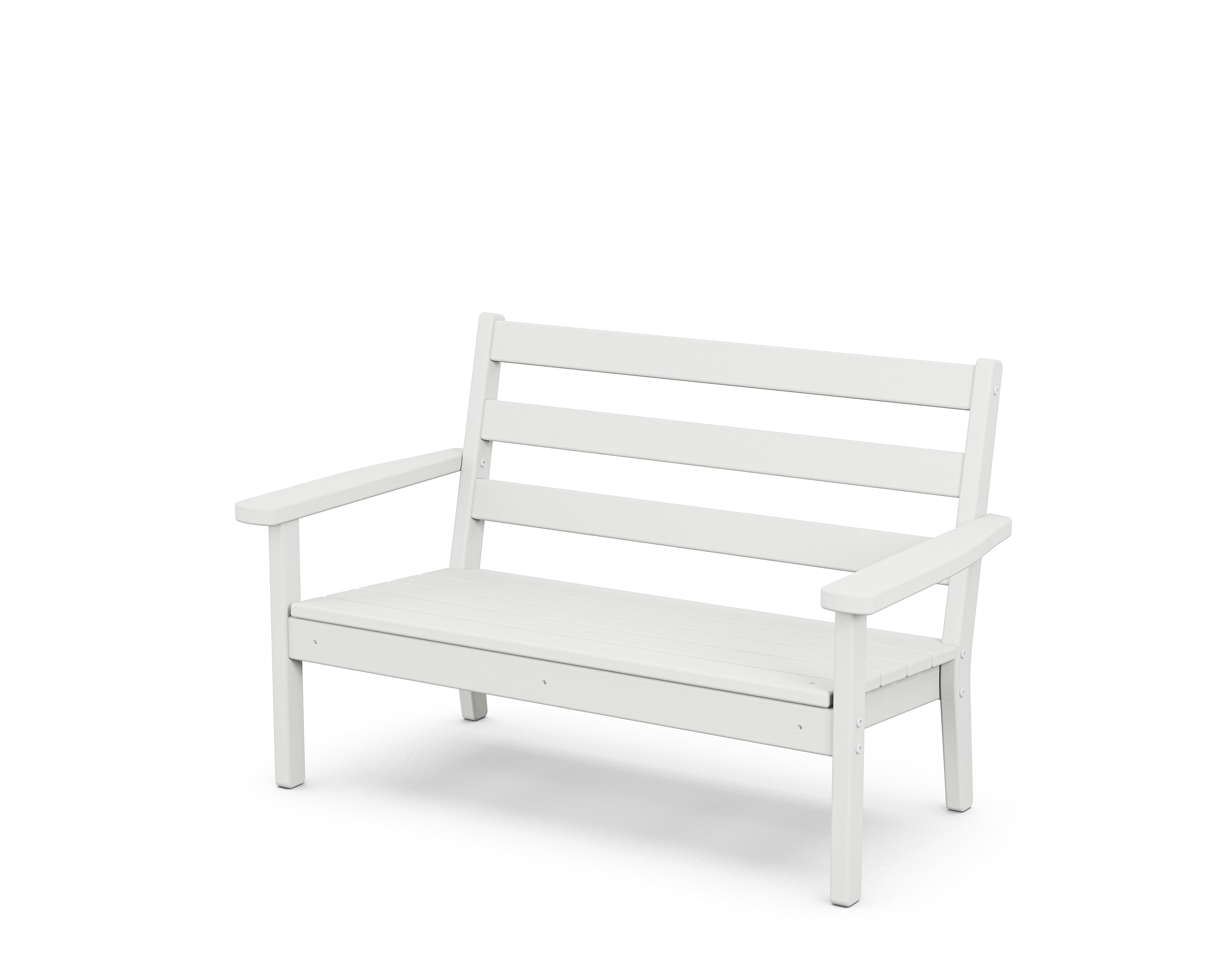 POLYWOOD Kids Lakeside Bench in White