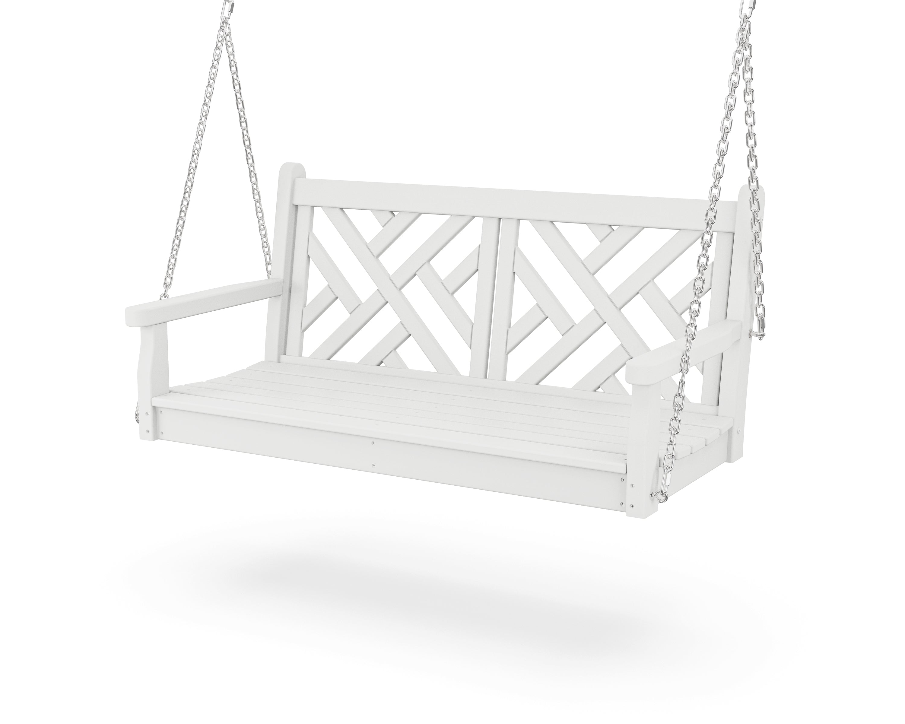 POLYWOOD Chippendale 48” Swing in White