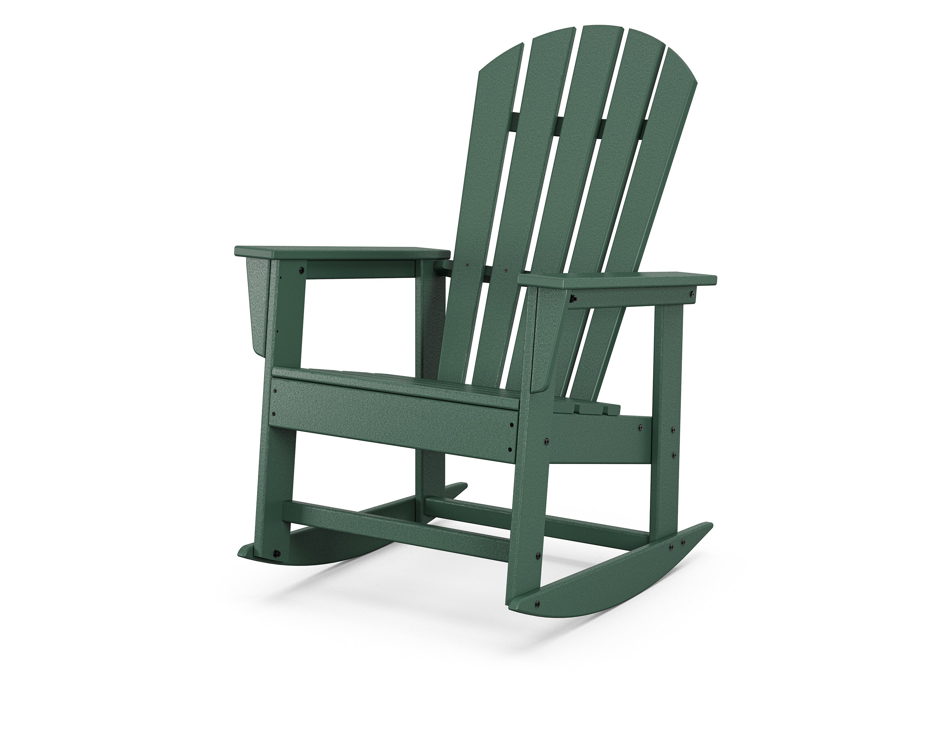 POLYWOOD South Beach Rocking Chair in Green