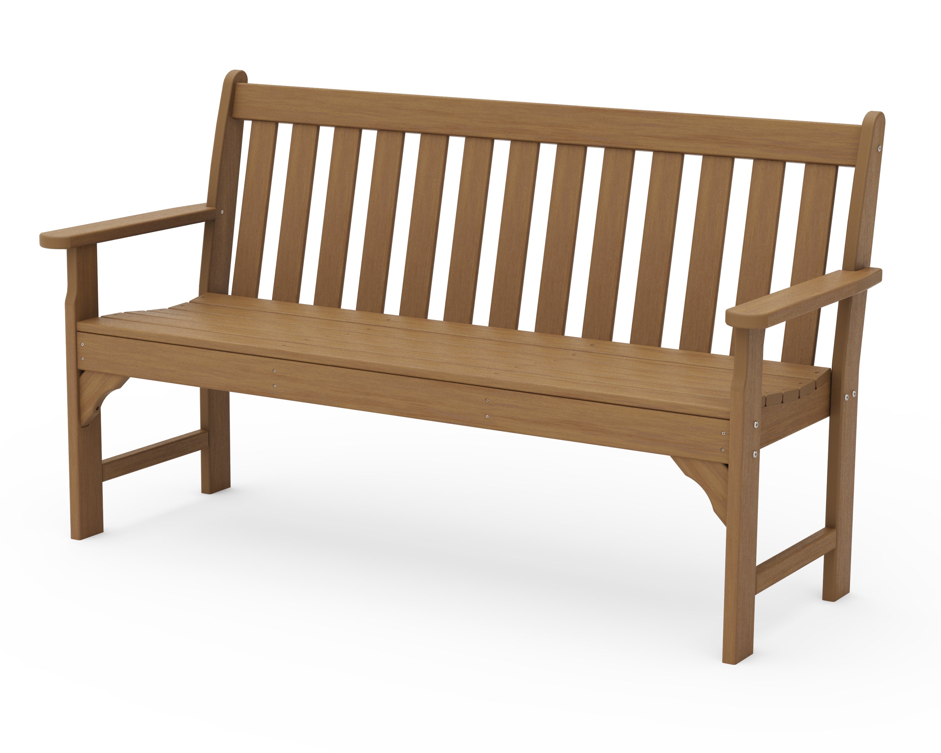 POLYWOOD Vineyard 60" Bench in Natural
