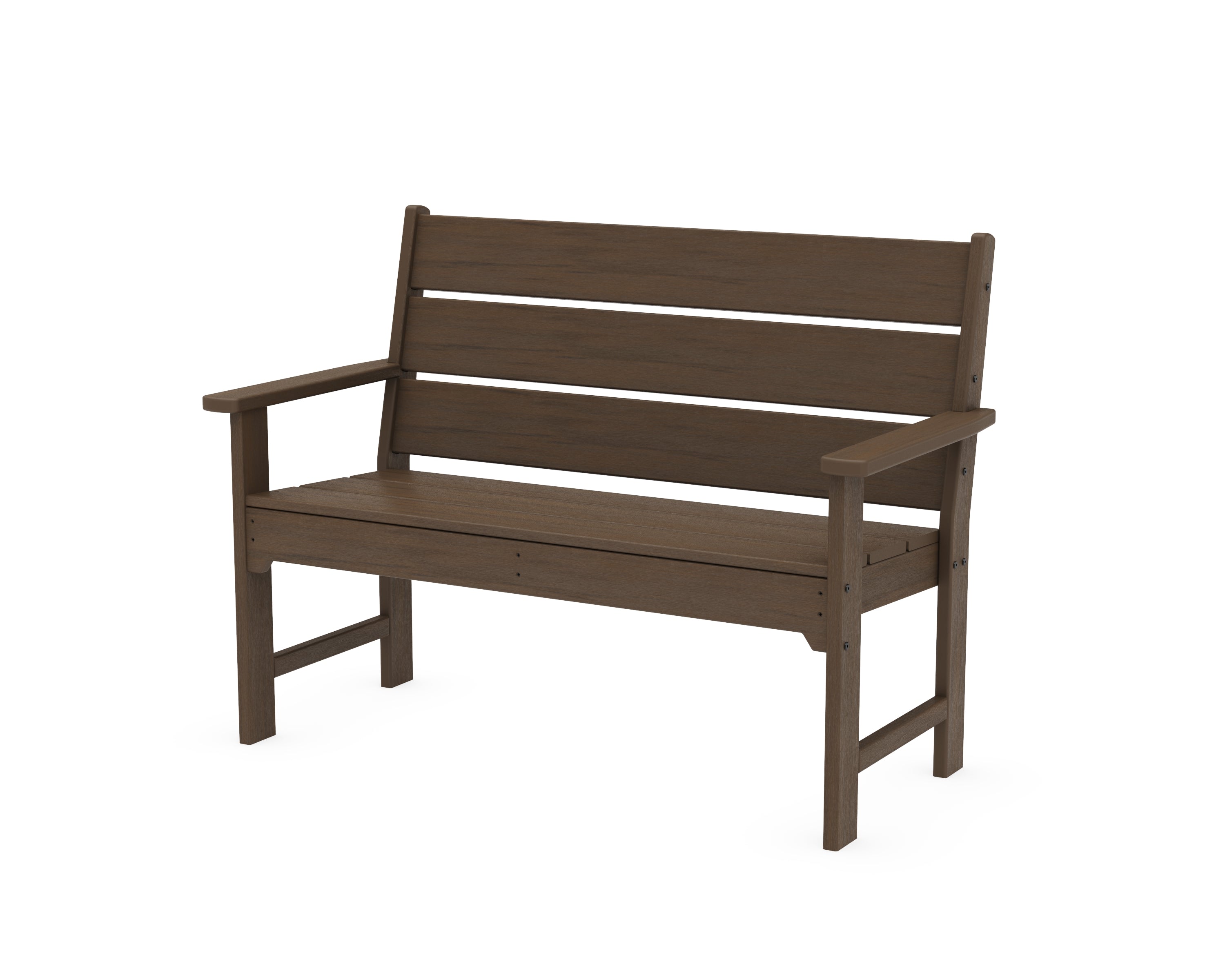 POLYWOOD Lakeside 48" Bench in Kona