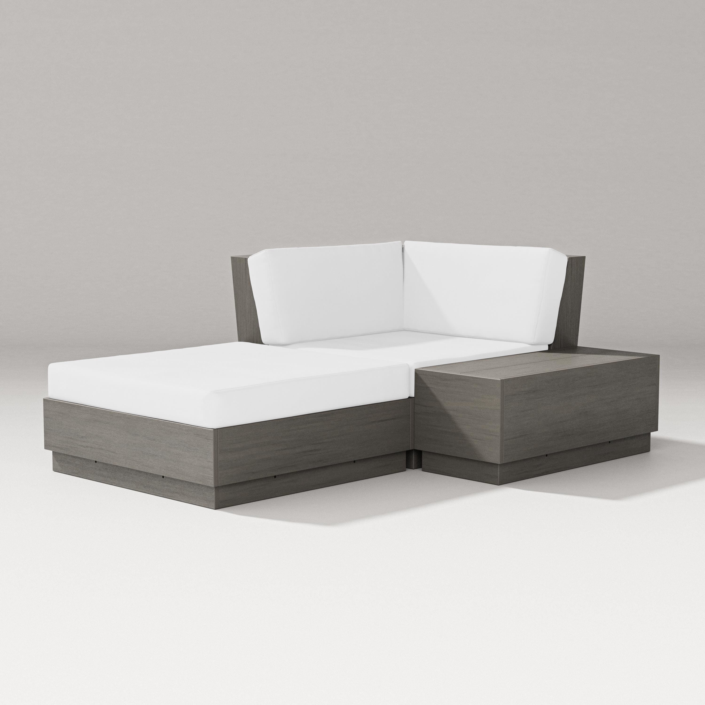 PW Designer Series Elevate Corner Chaise in Driftwood / Natural