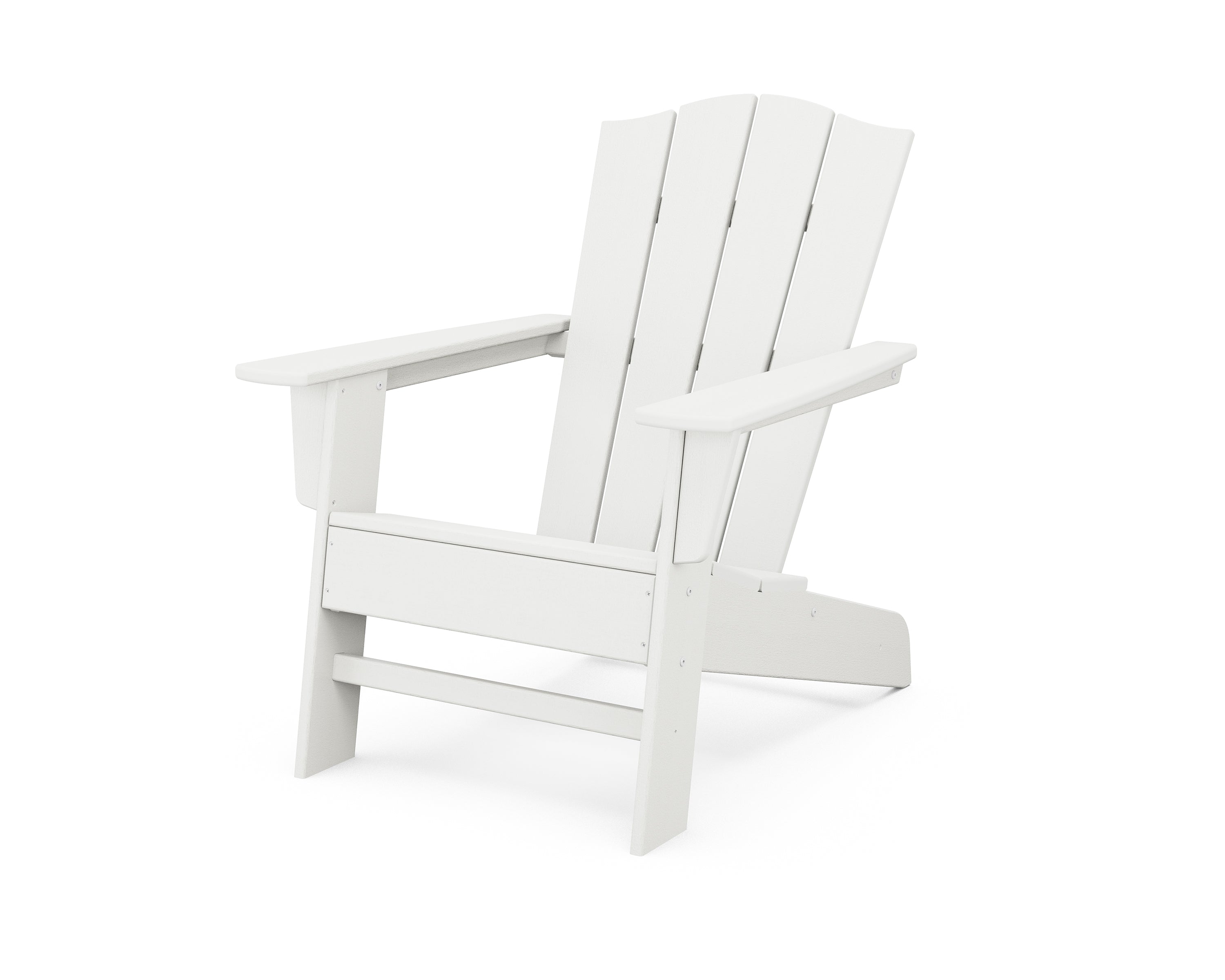 POLYWOOD The Crest Chair in Vintage White