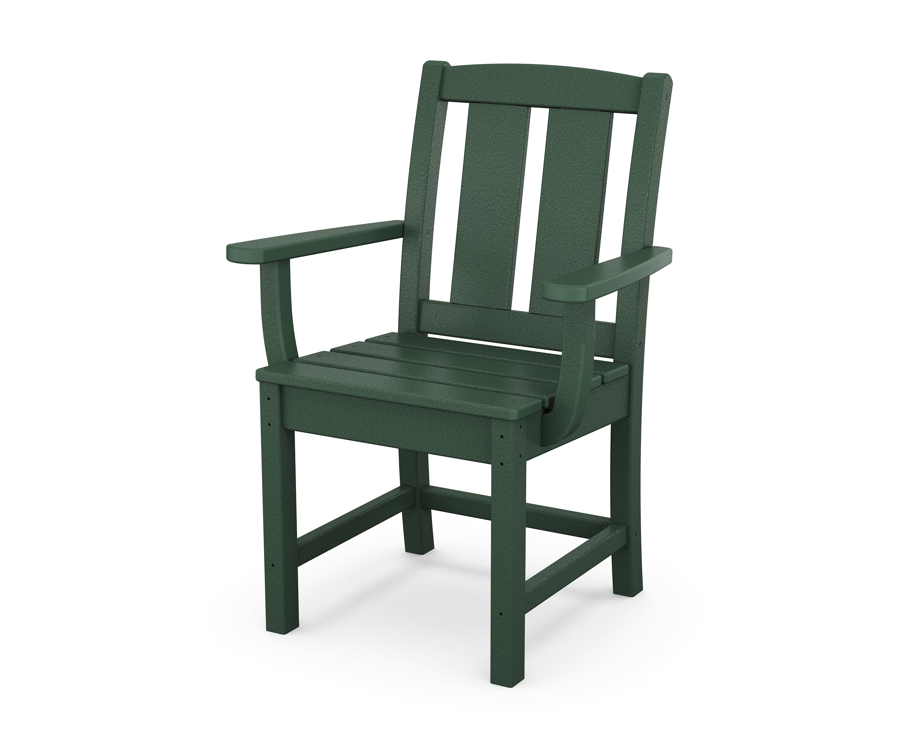 POLYWOOD Mission Dining Arm Chair in Green