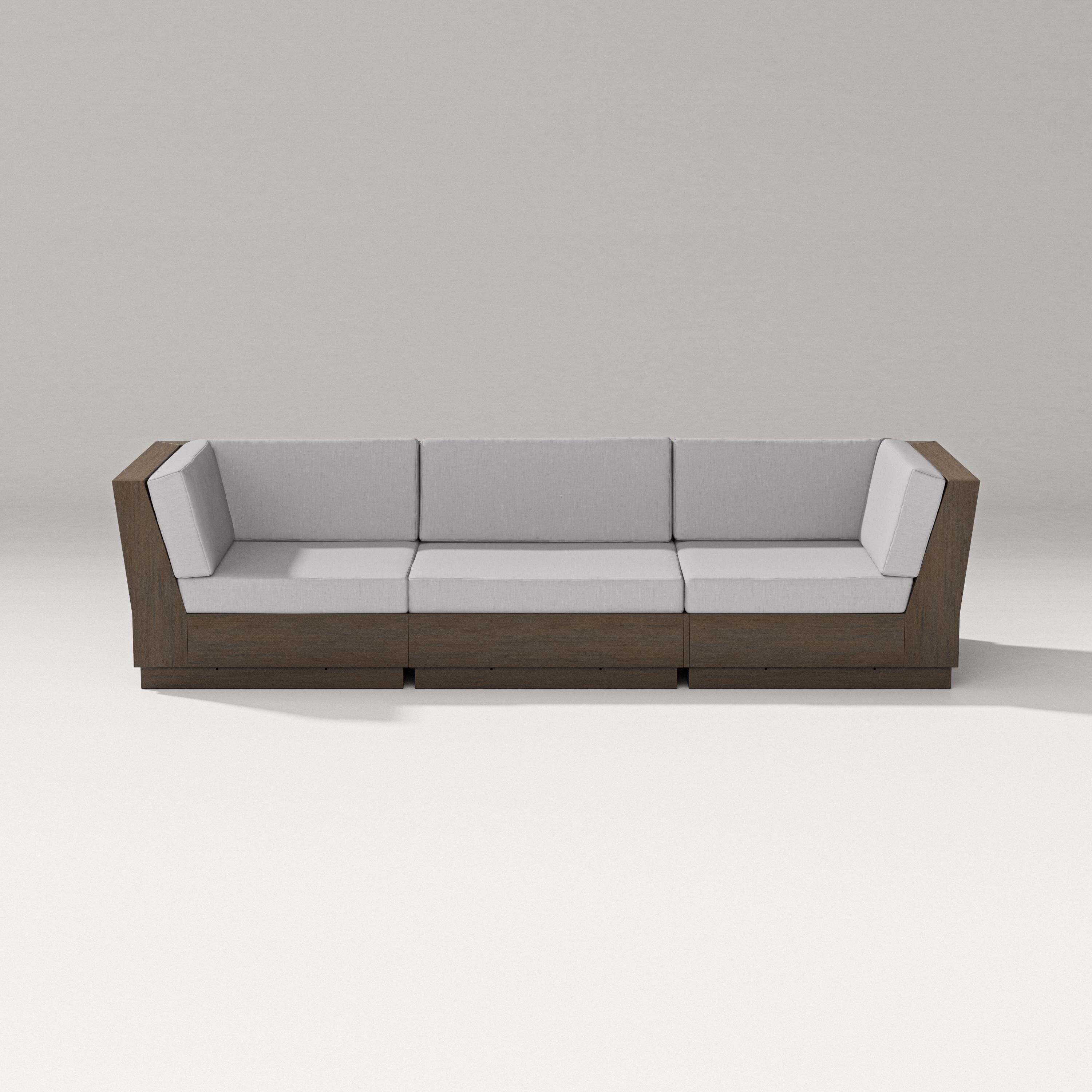 PW Designer Series Elevate Sofa Sectional in Kona / Granite