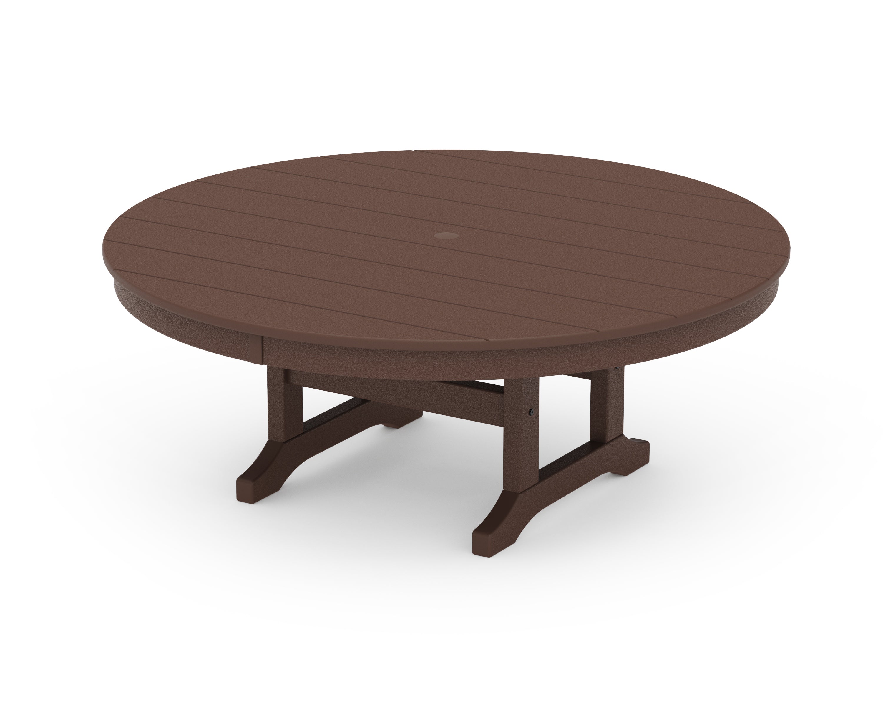 POLYWOOD Round 48" Conversation Table in Mahogany
