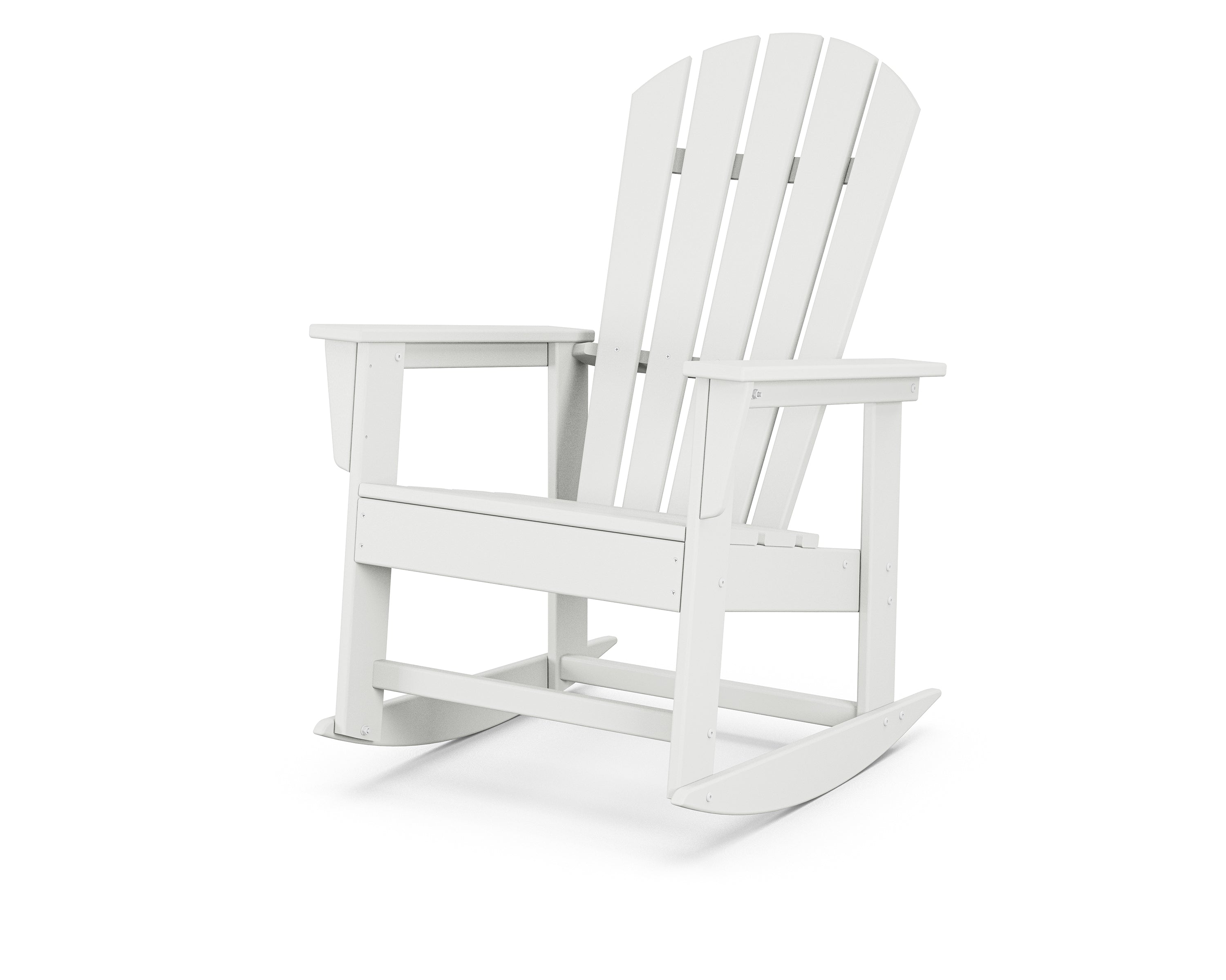 POLYWOOD South Beach Rocking Chair in White