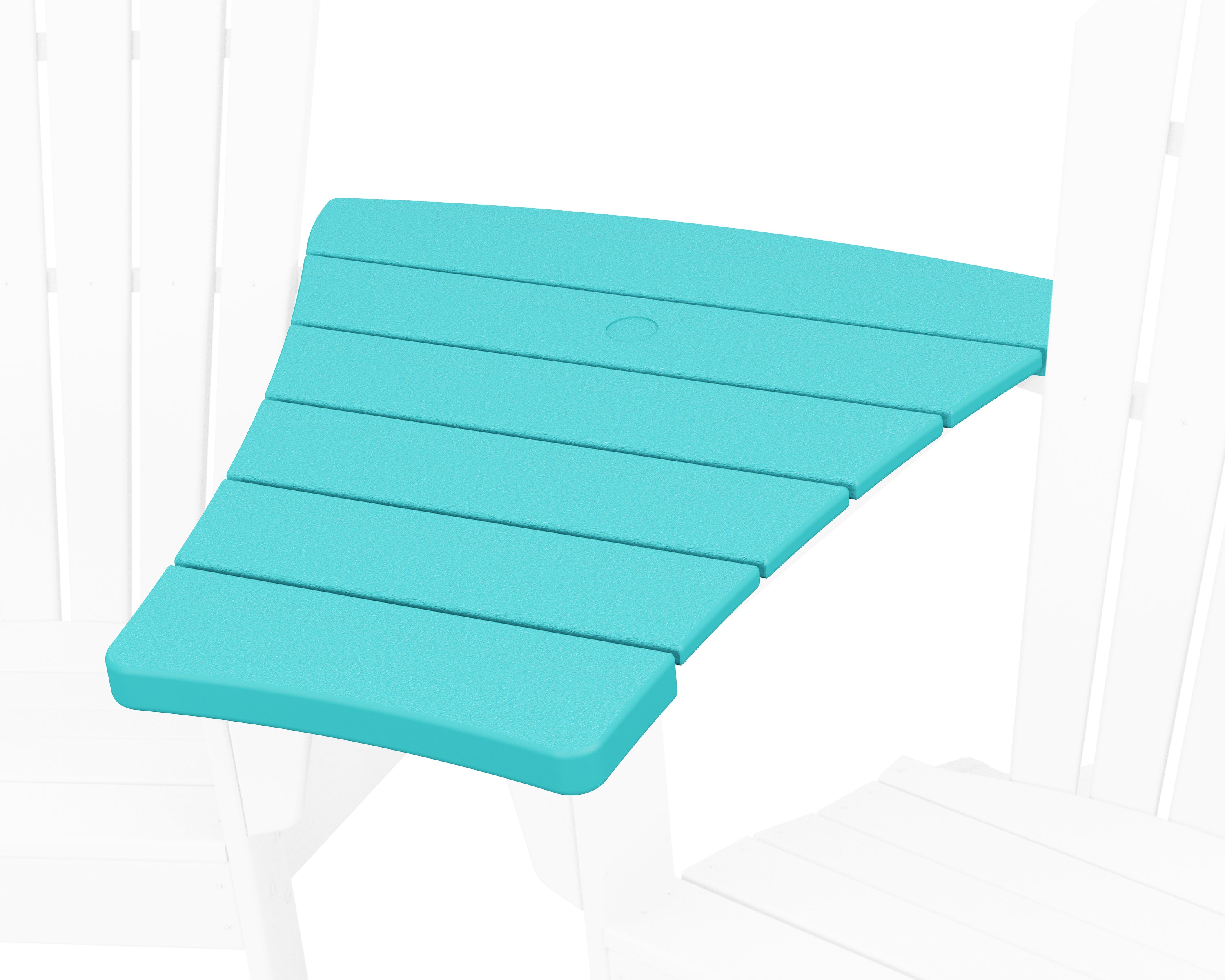POLYWOOD Angled Adirondack Connecting Table in Aruba