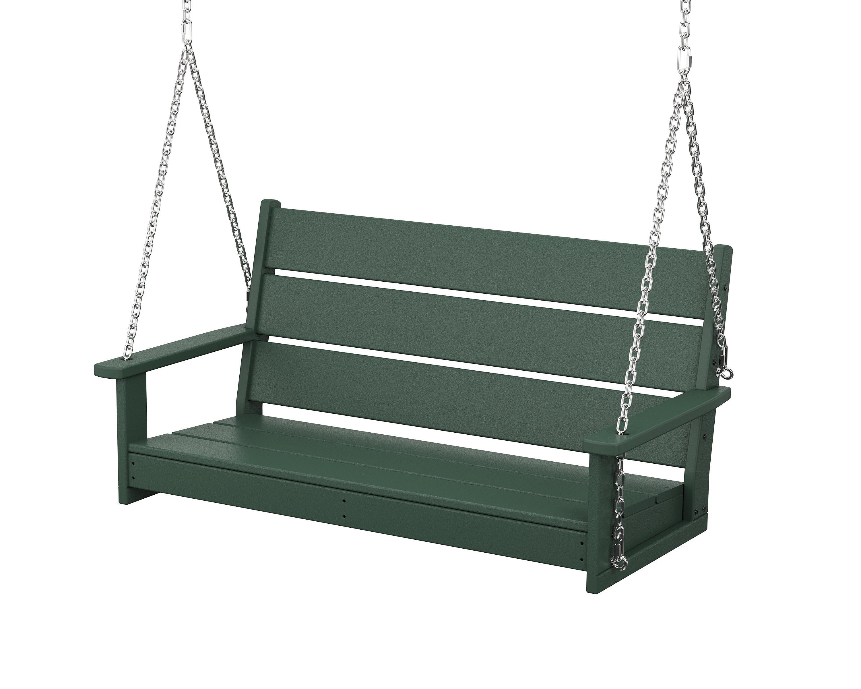 POLYWOOD Lakeside 48” Swing in Green