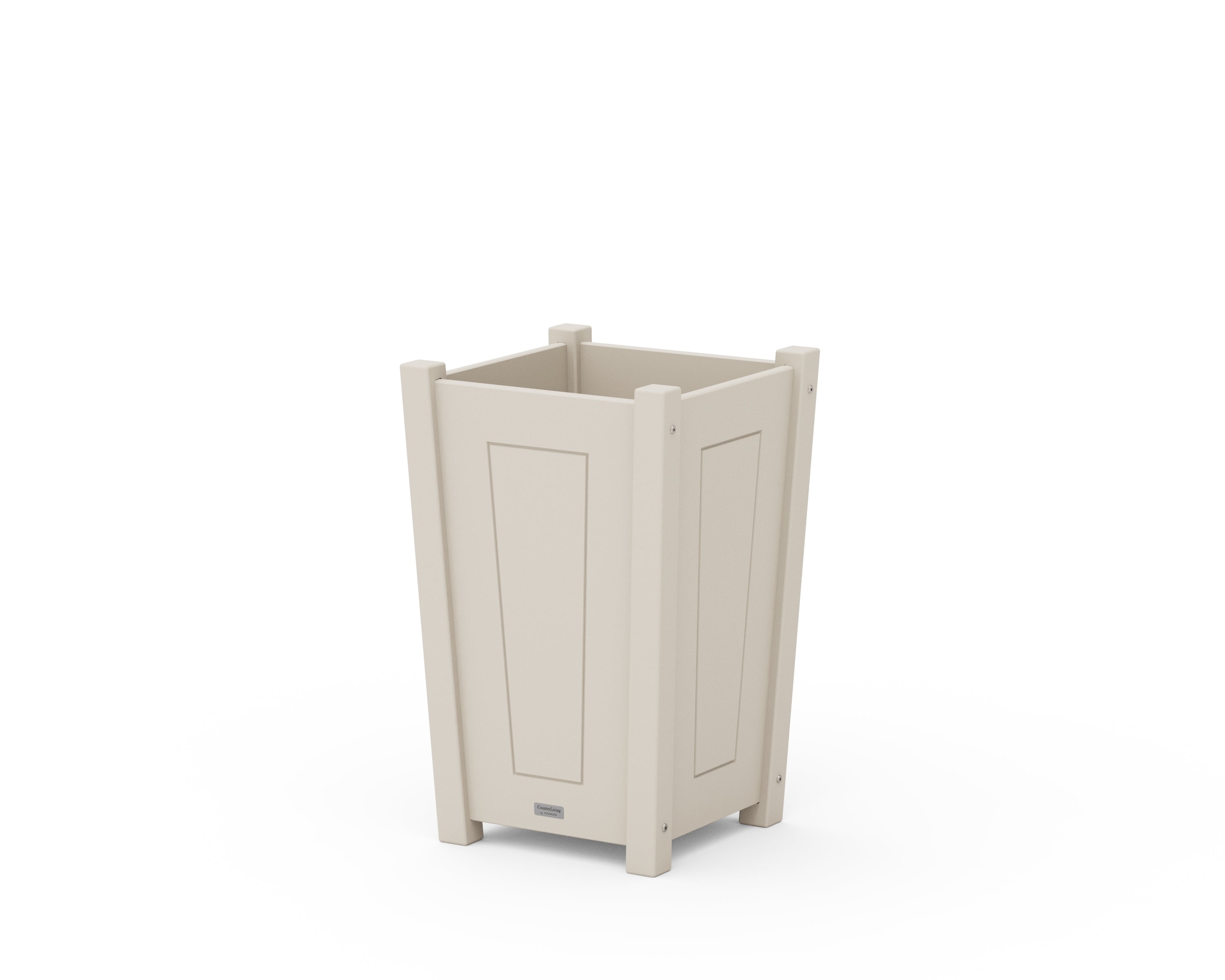 Country Living Country Living Tapered Square Short Planter Box in Sand