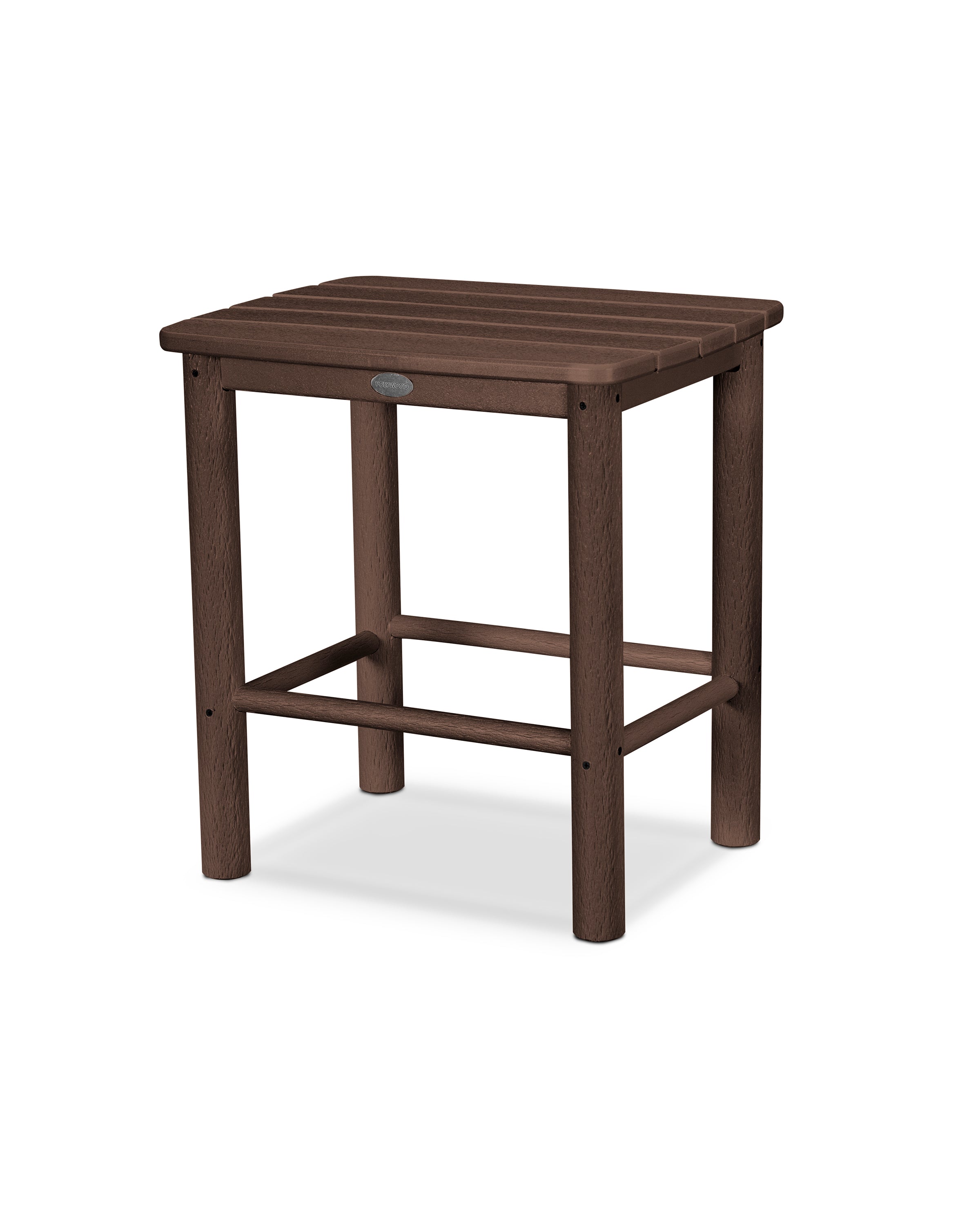 POLYWOOD McGavin Side Table in Mahogany