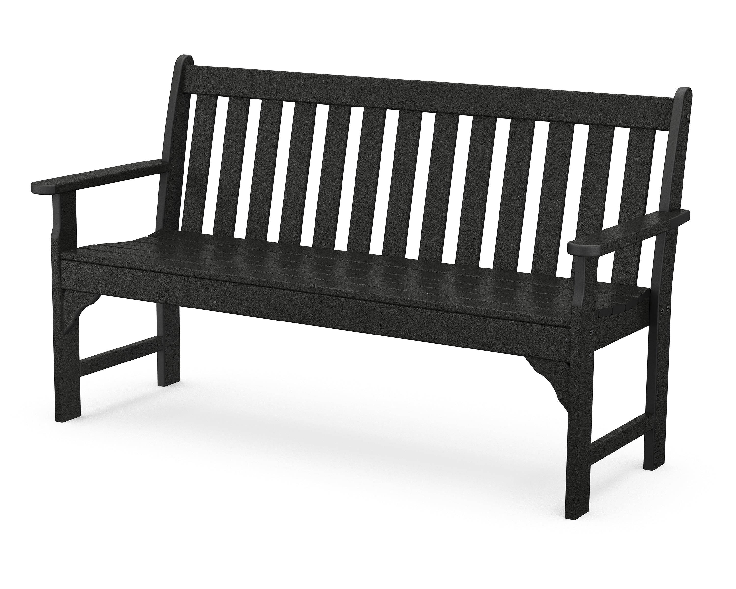 POLYWOOD® Vineyard 60" Bench in Black