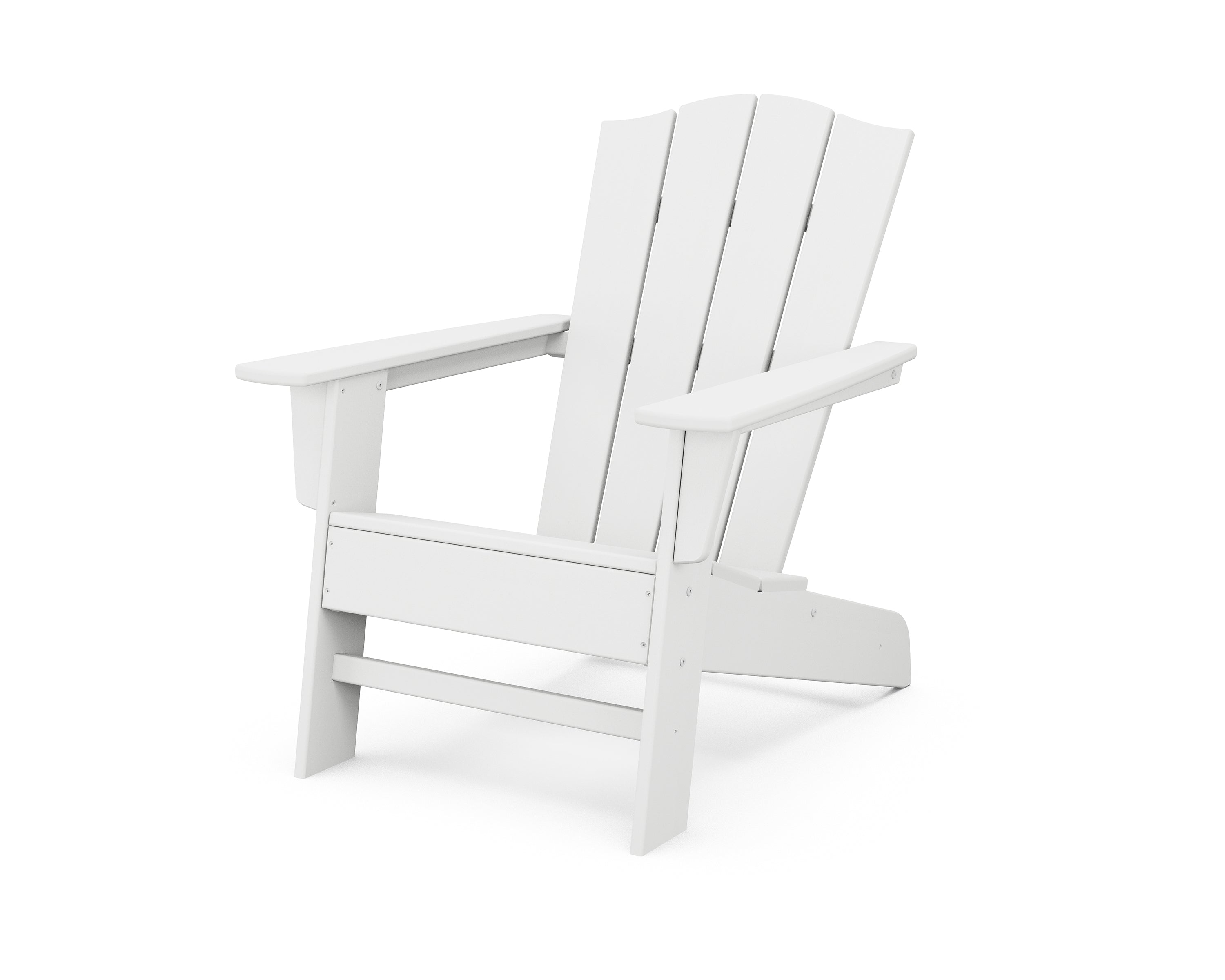 POLYWOOD The Crest Chair in White