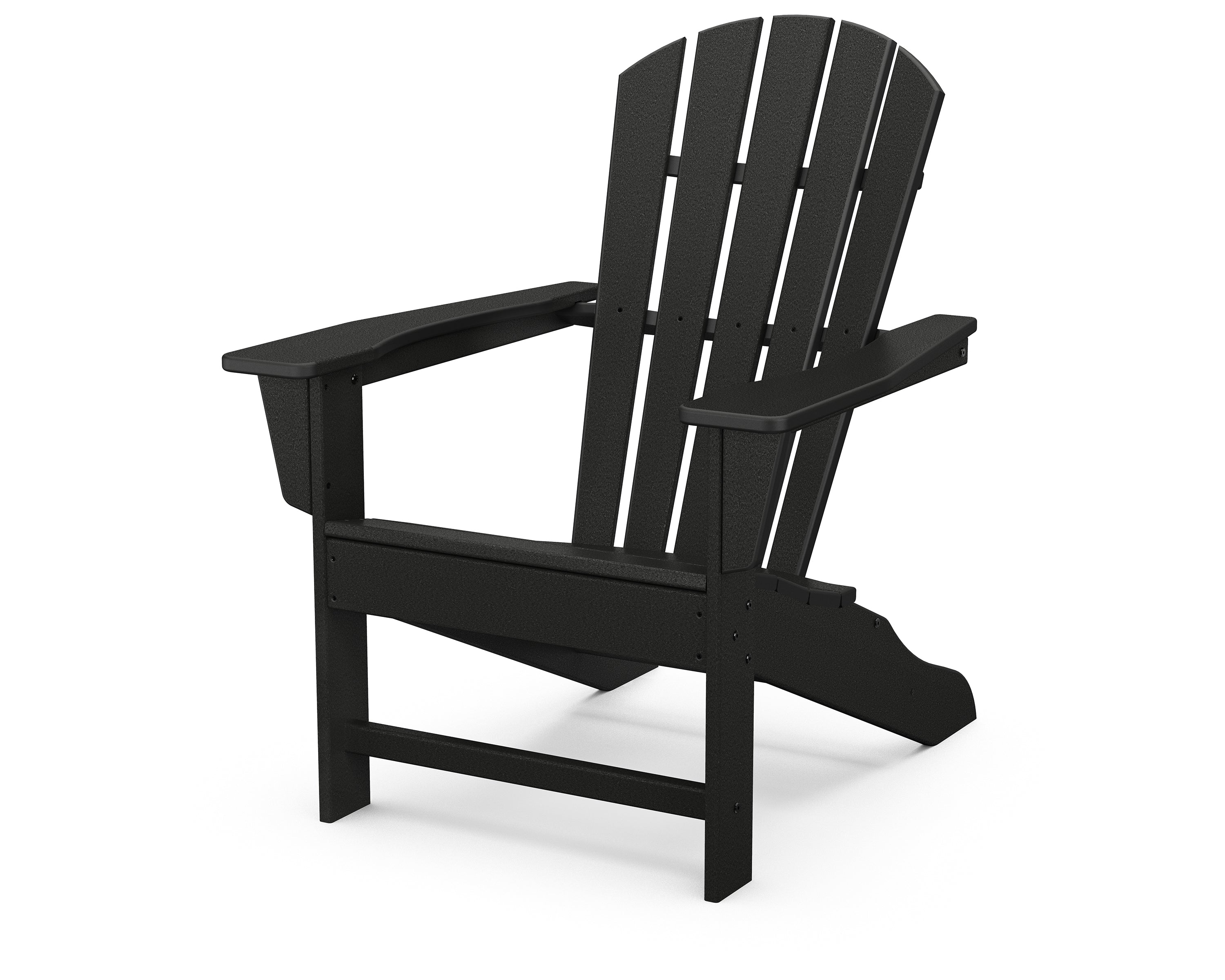 POLYWOOD Palm Coast Adirondack in Black