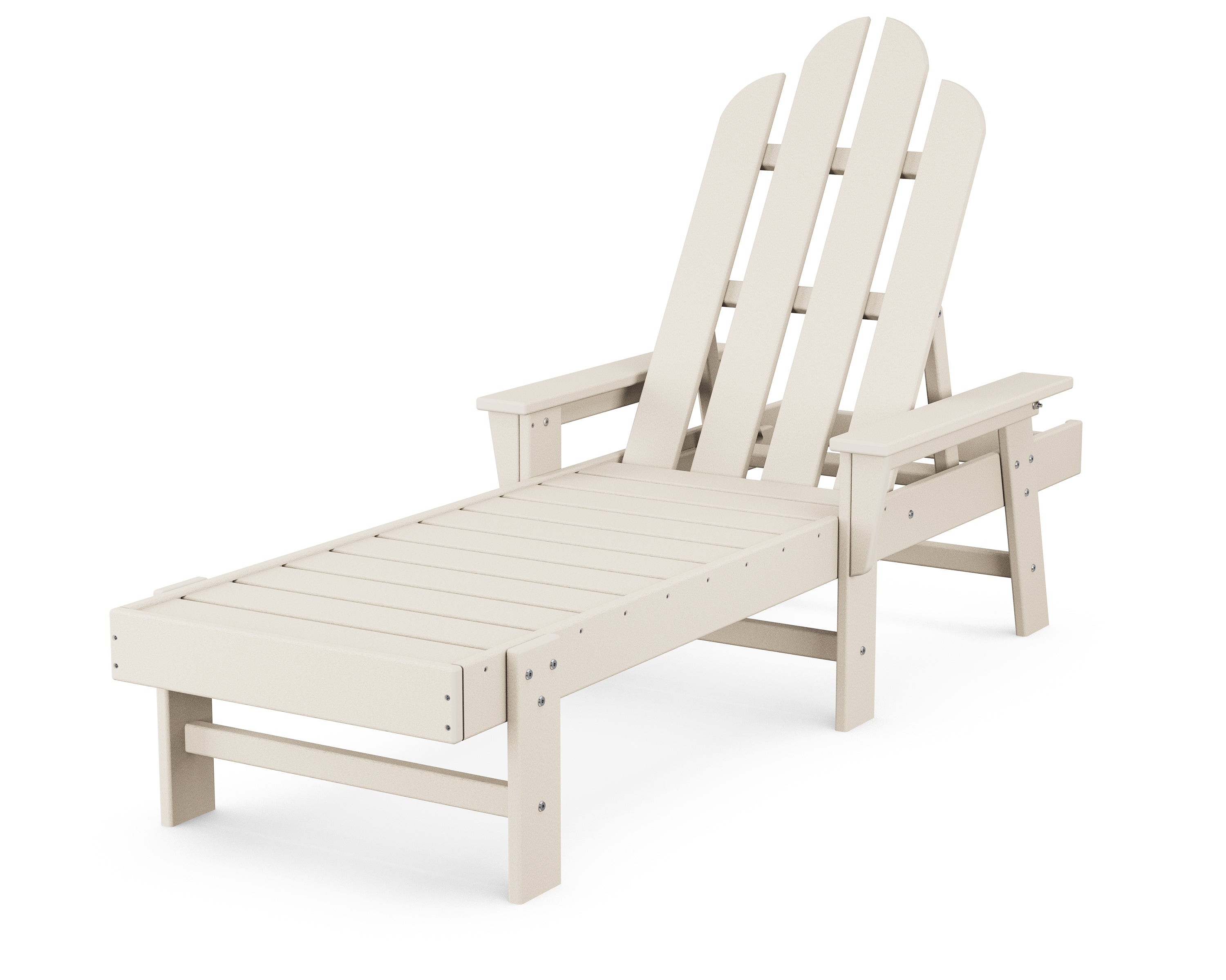 POLYWOOD Long Island Chaise in Sand