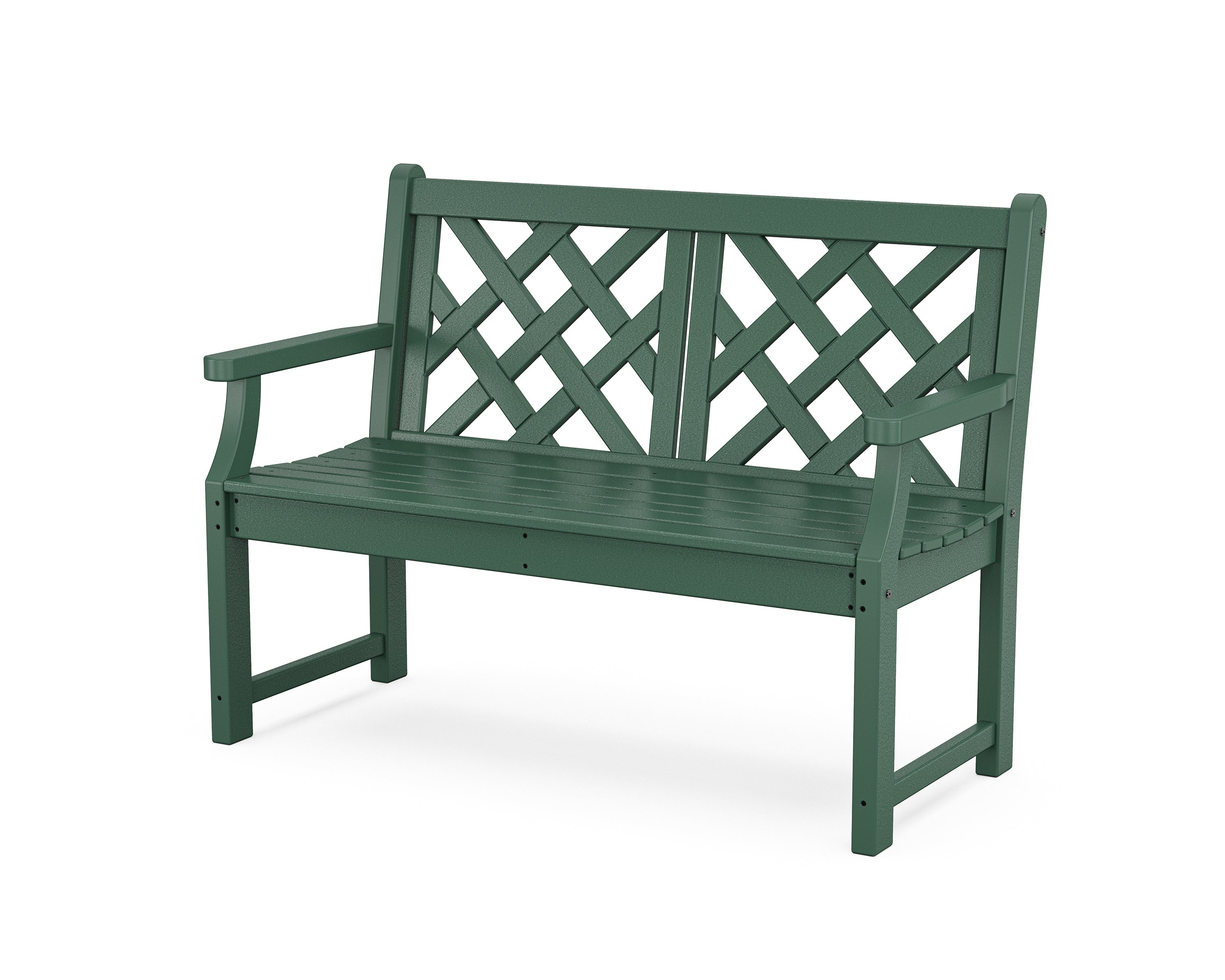 Country Living Wovendale 48” Bench in Green