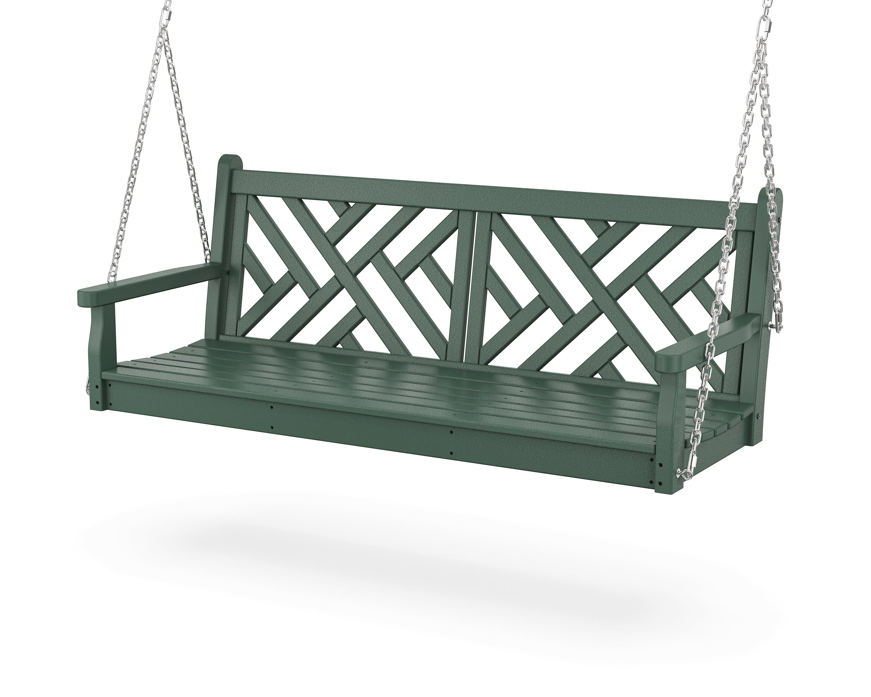 POLYWOOD Chippendale 60” Swing in Green