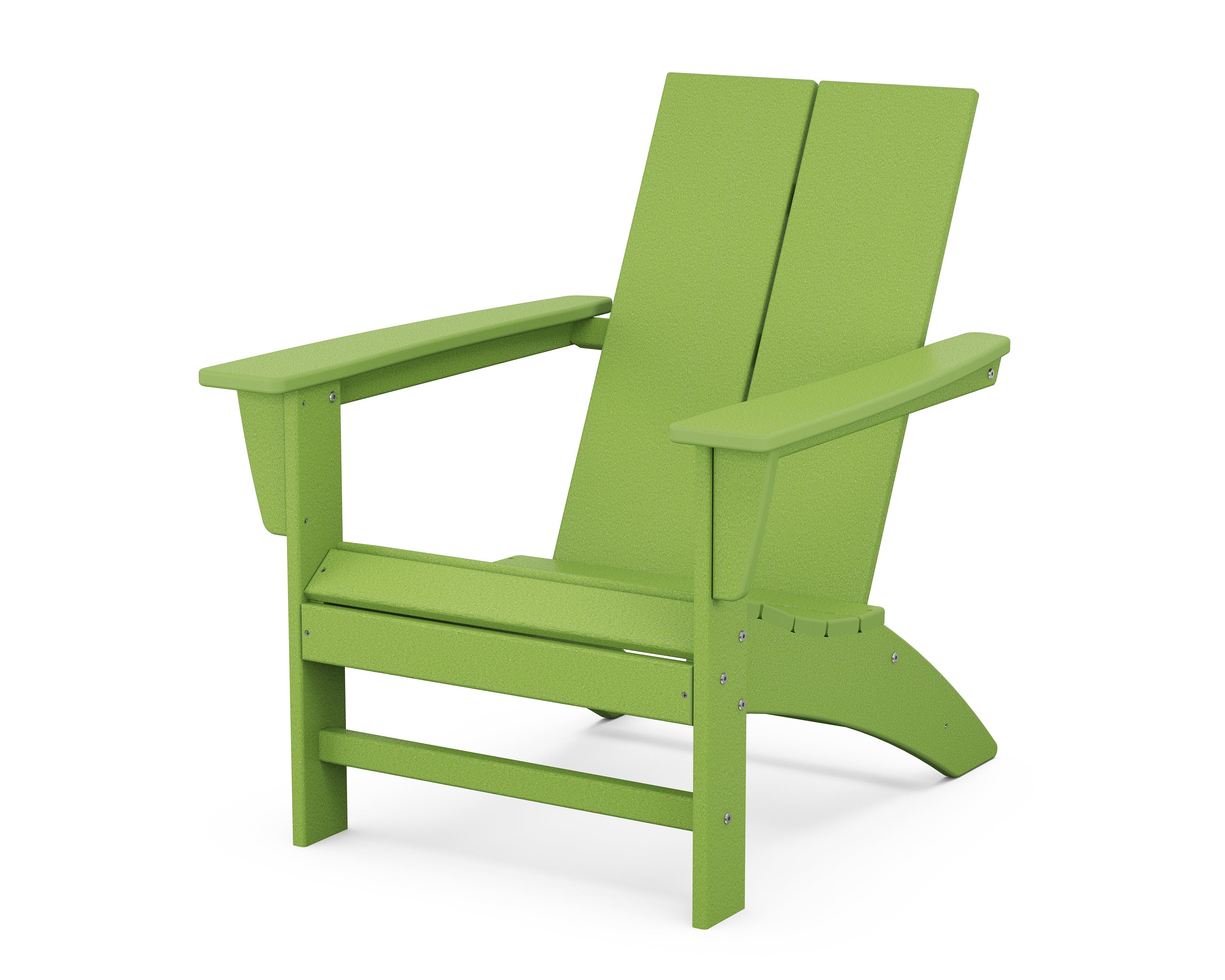POLYWOOD Country Living Modern Adirondack Chair in Lime
