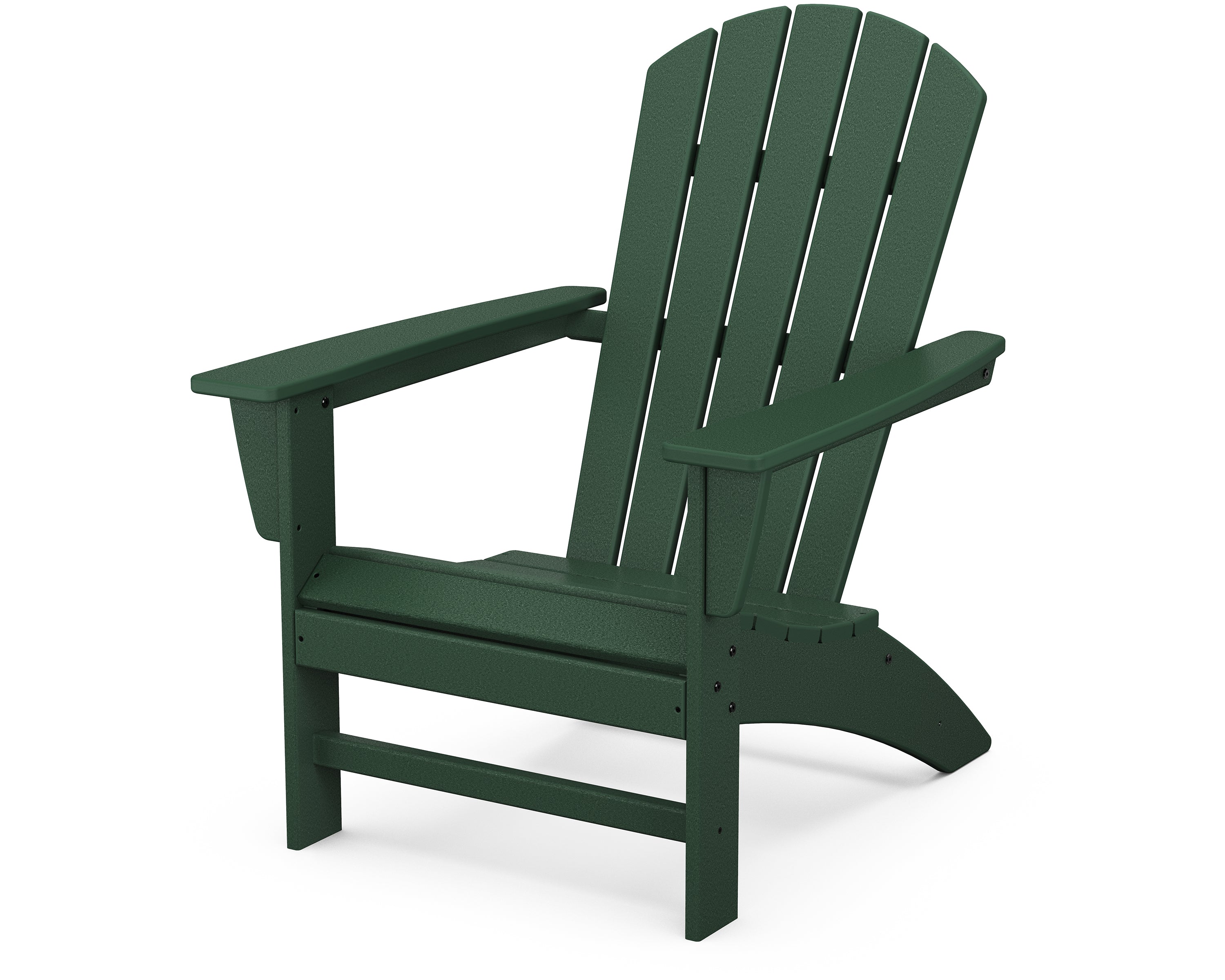 POLYWOOD Nautical Adirondack Chair in Green