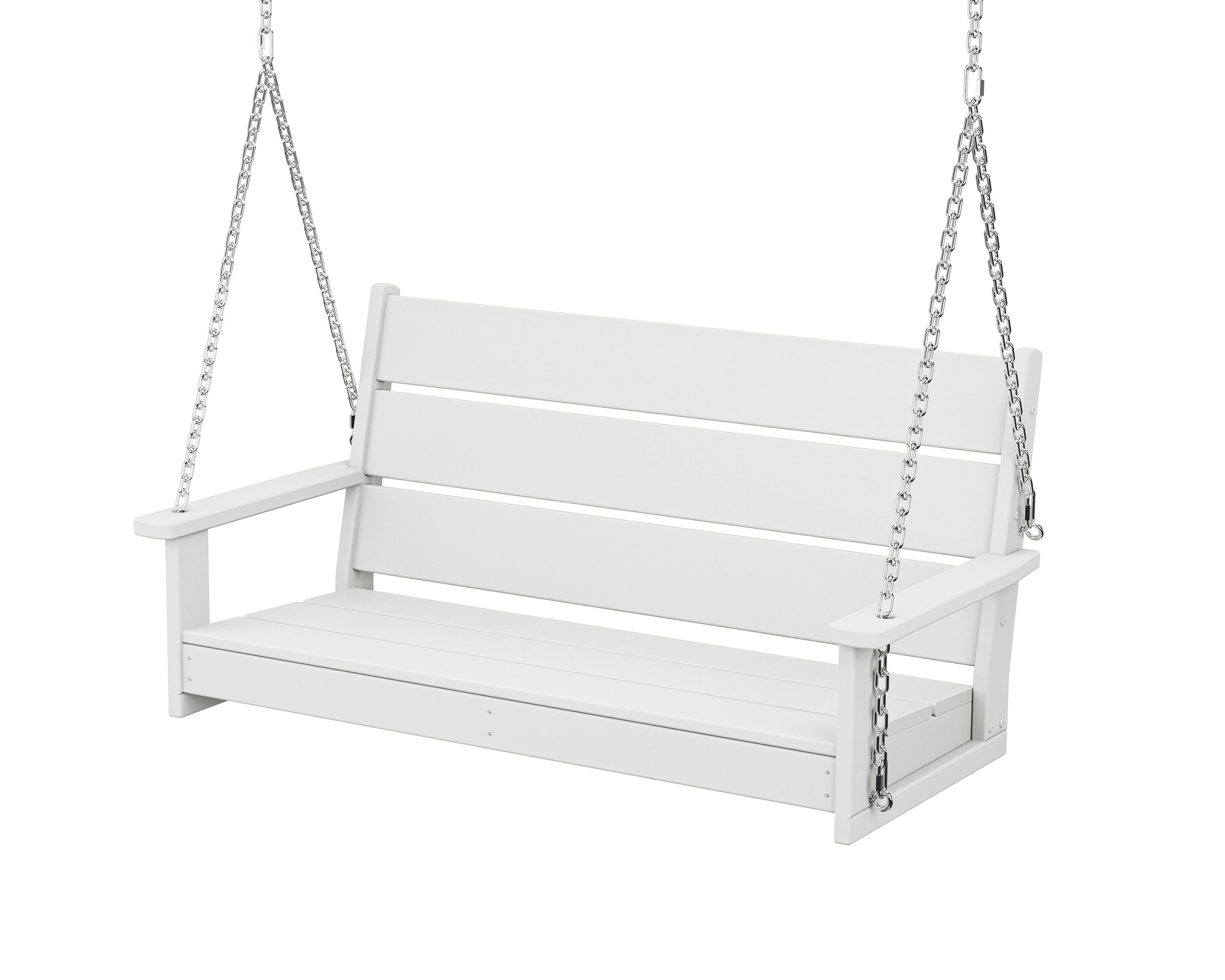 POLYWOOD Lakeside 48” Swing in White
