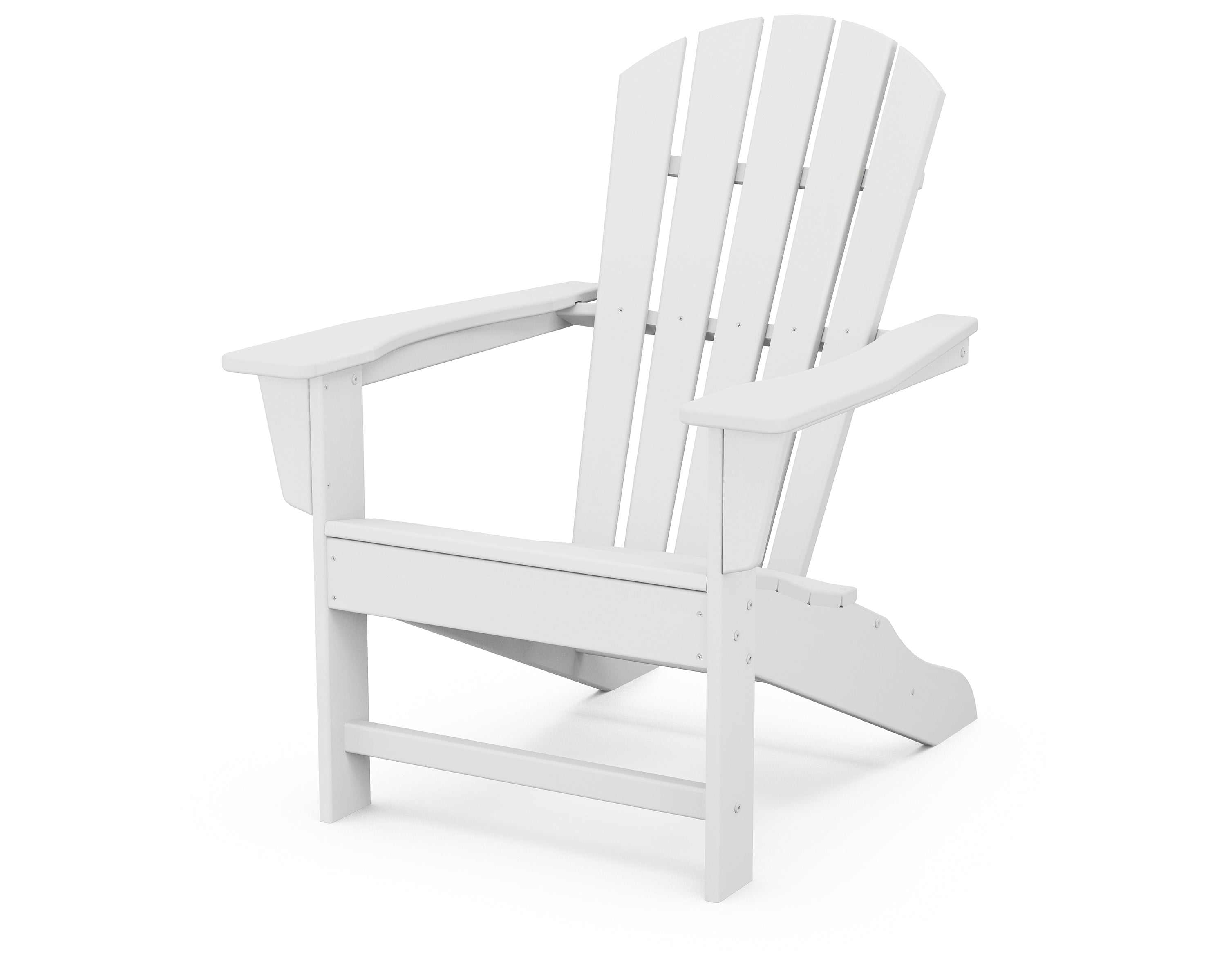 POLYWOOD Palm Coast Adirondack in White