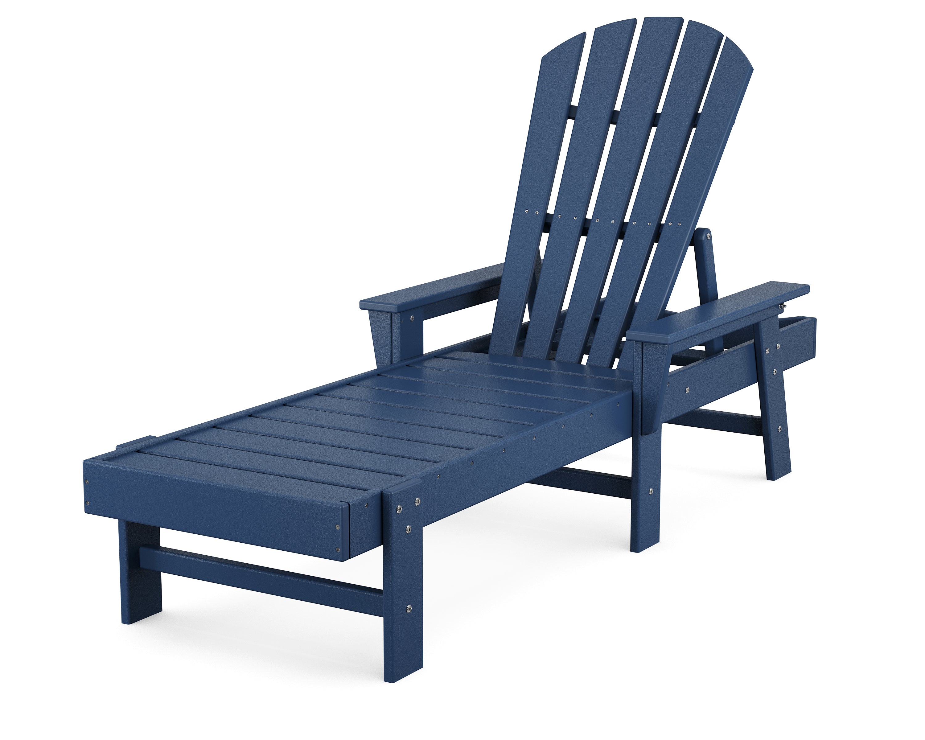 POLYWOOD South Beach Chaise in Navy