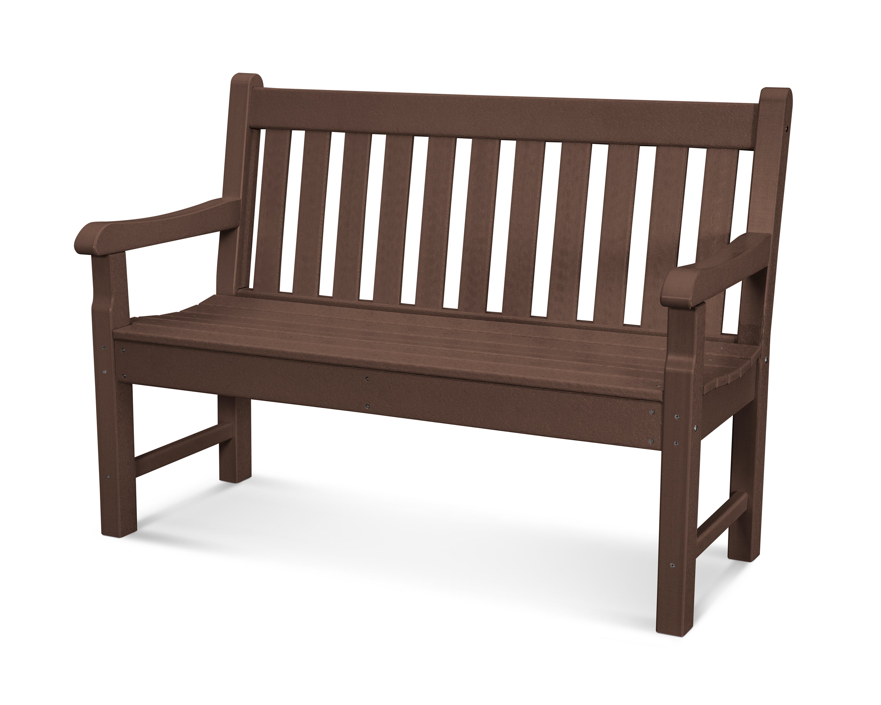 POLYWOOD® Rockford 48" Bench in Mahogany