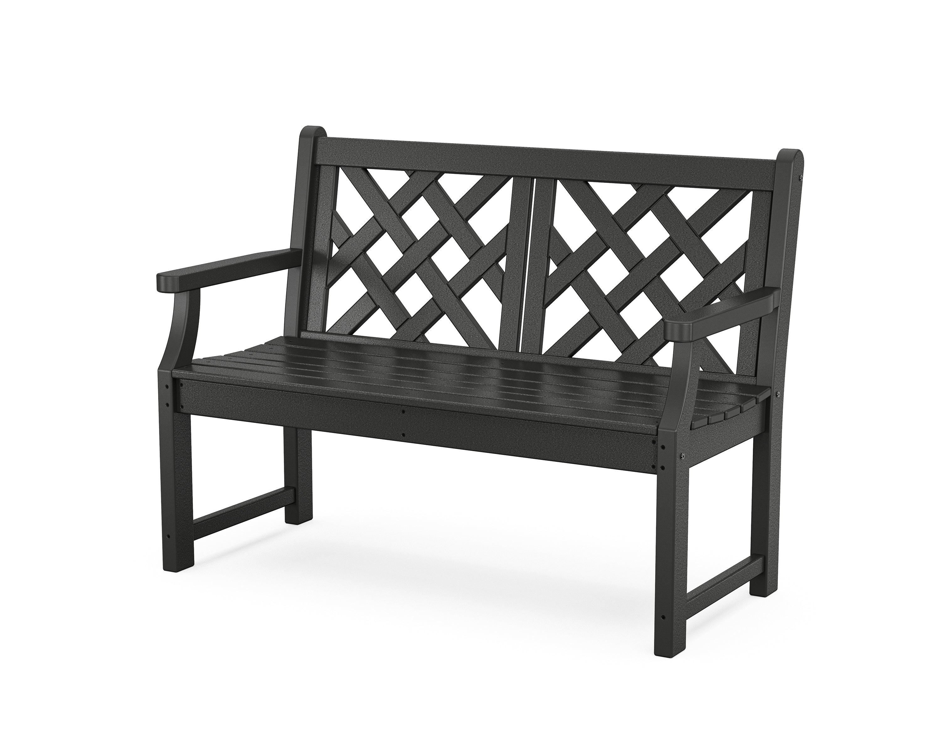 Country Living Wovendale 48” Bench in Black