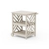 POLYWOOD Chippendale Bar Cart in Sand