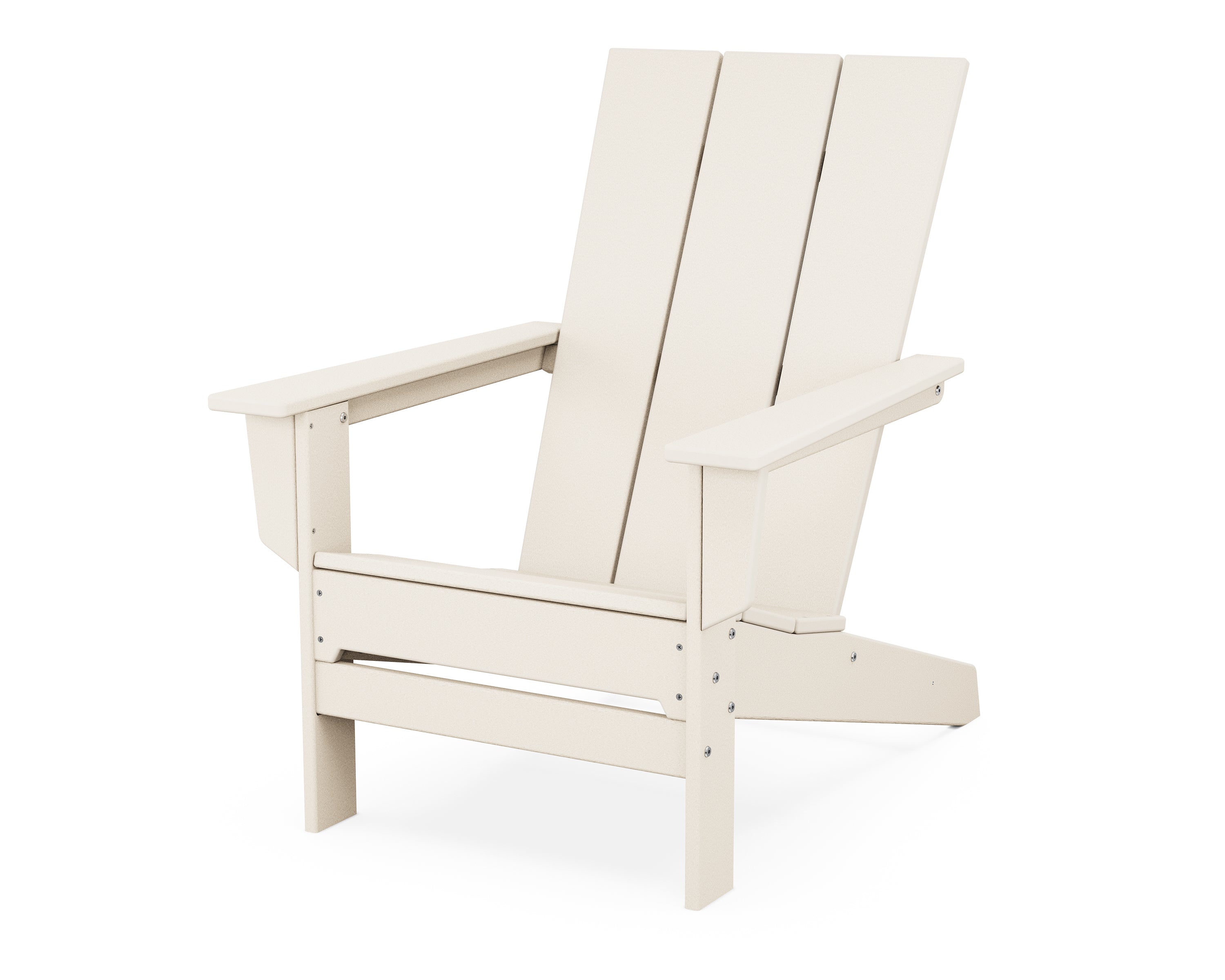POLYWOOD Modern Studio Adirondack Chair in Sand