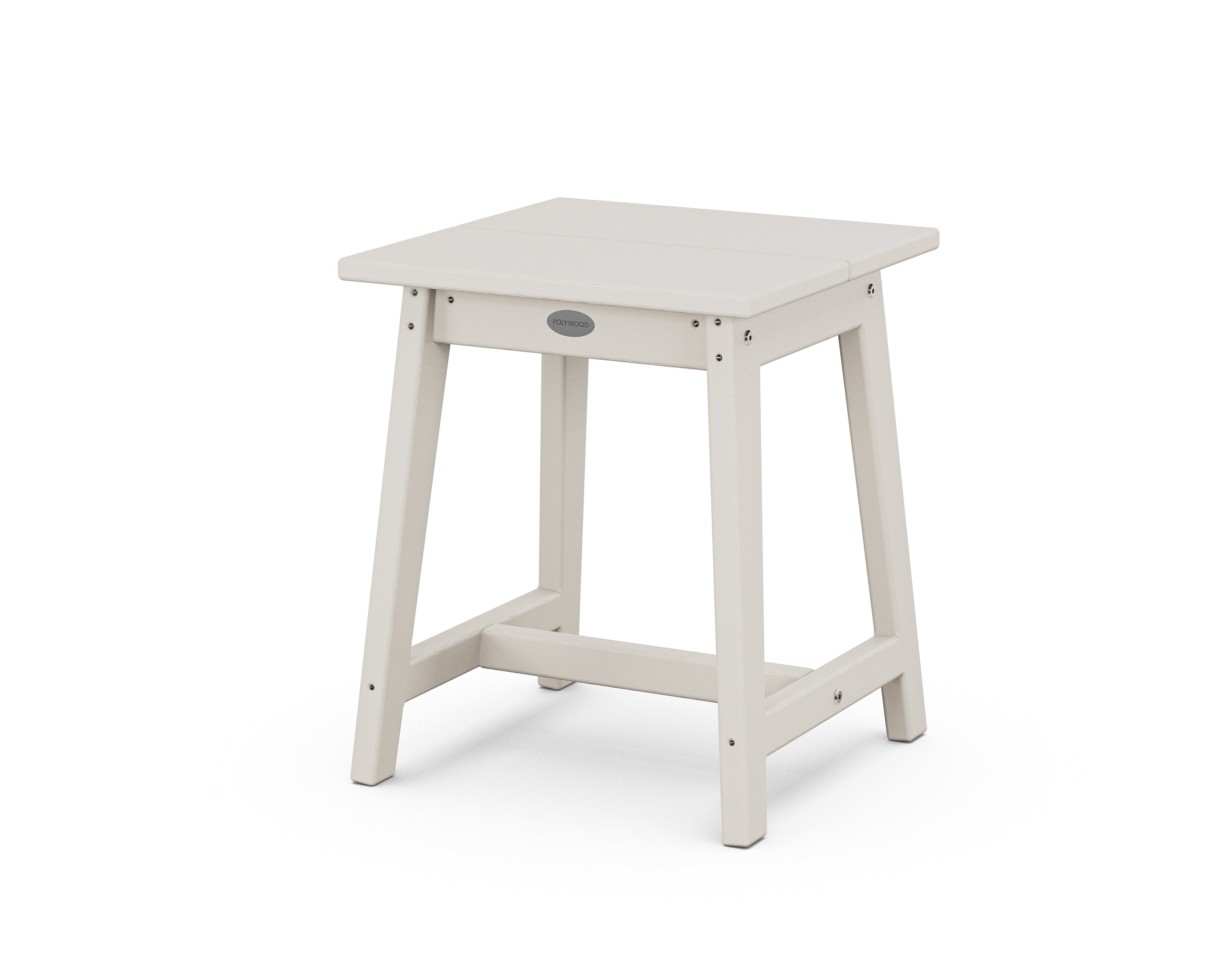 POLYWOOD Studio Side Table in Sand