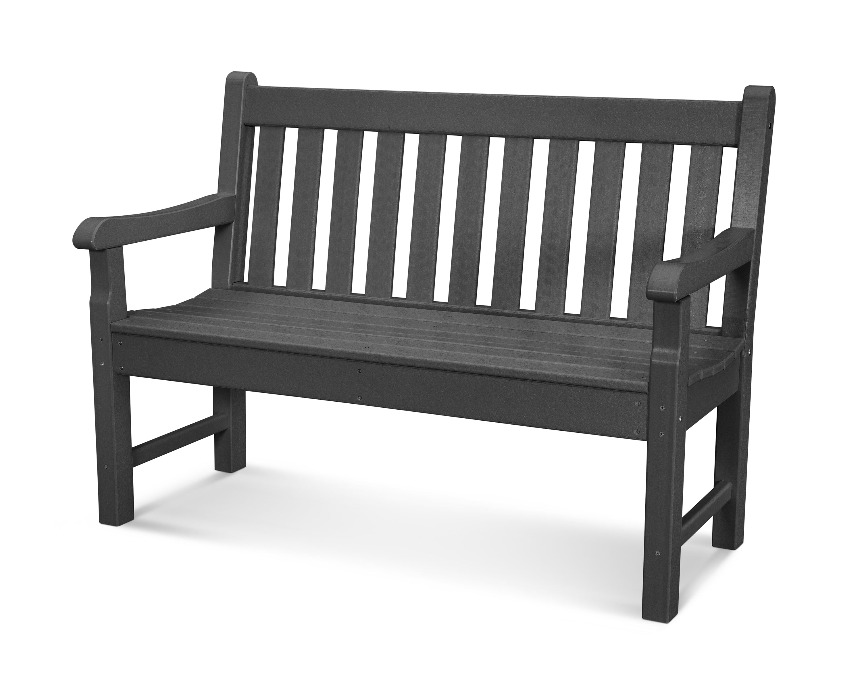 POLYWOOD® Rockford 48" Bench in Black