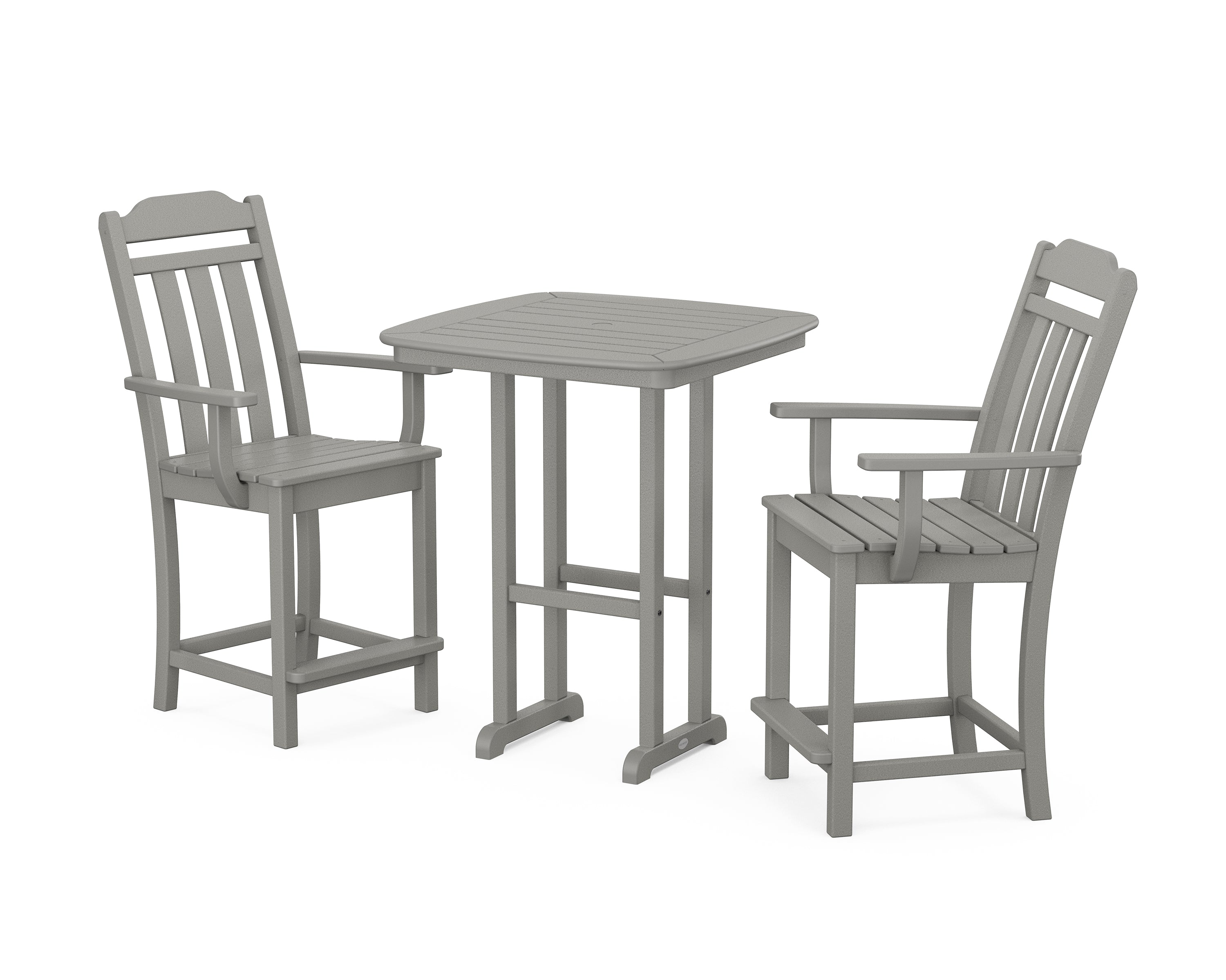 Country Living Cottage 3-Piece Counter Set in Slate Grey