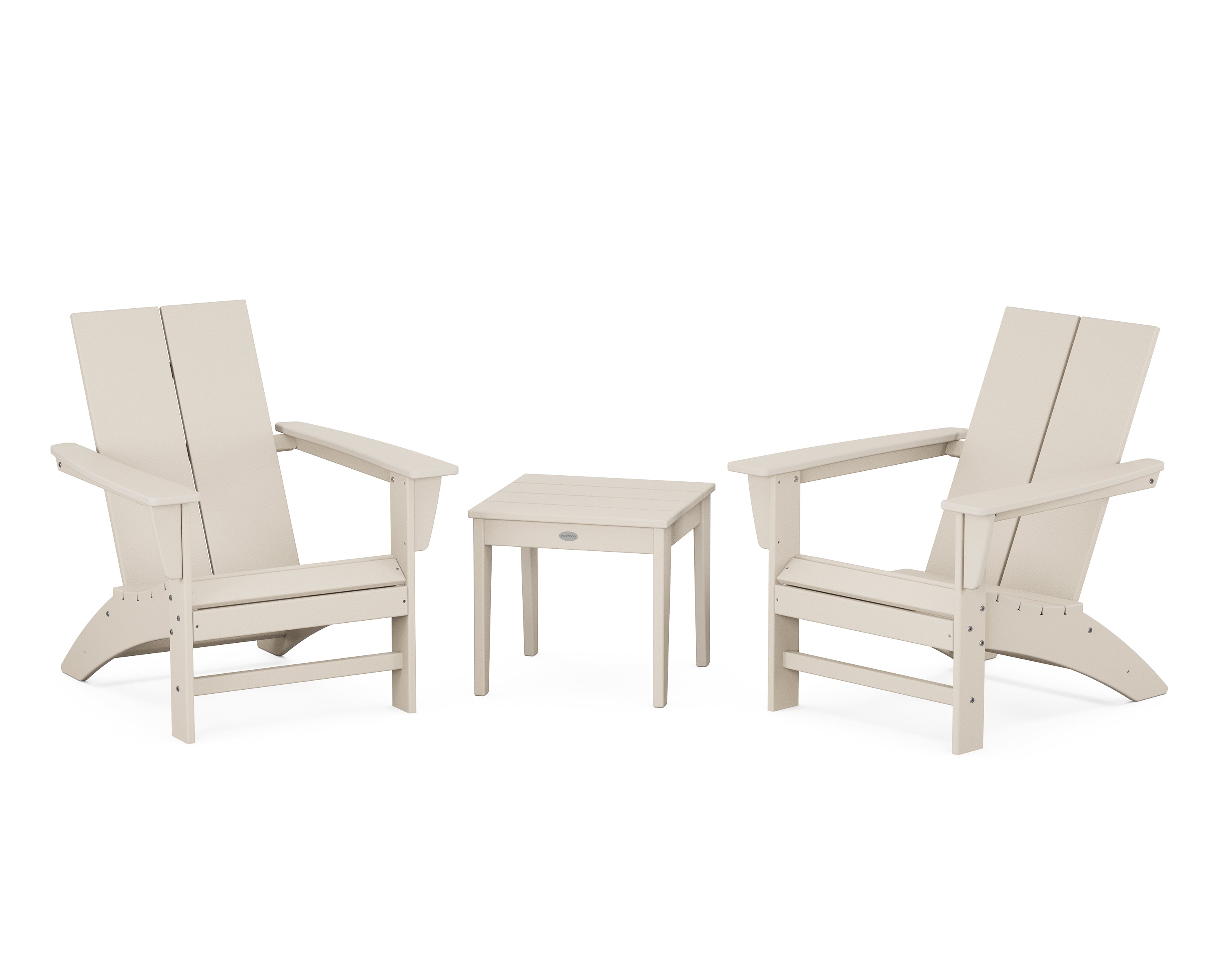 Country Living Country Living Modern Adirondack Chair 3-Piece Set in Sand