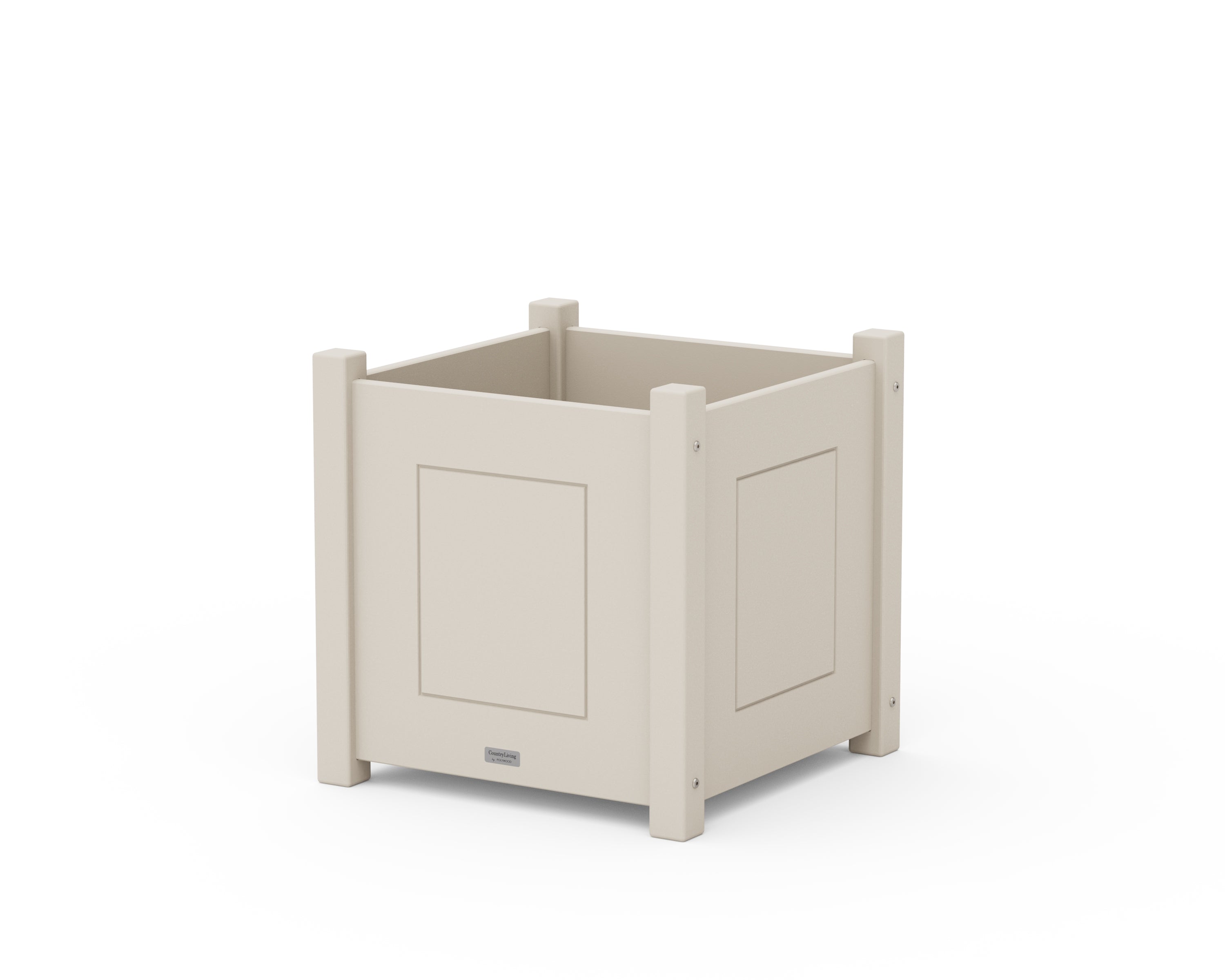 Country Living Country Living Large Square Planter Box in Sand