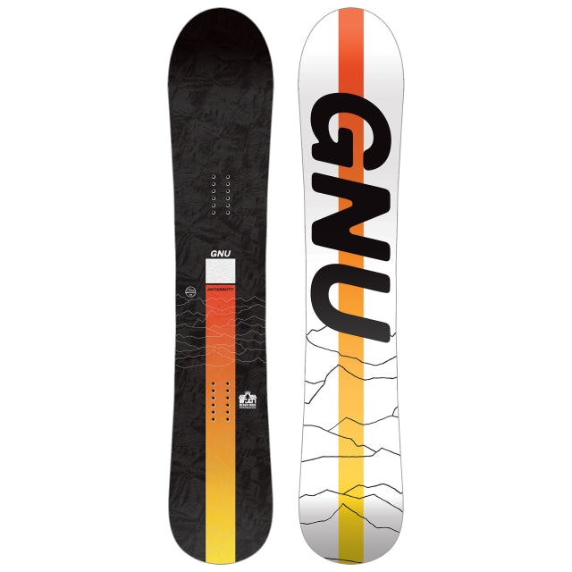 Gnu has been rooted in weightless fun since forever. The directional C3 Antigravity honors our ethos by ignoring the past and being perfectly designed for modern snowboarding good times.