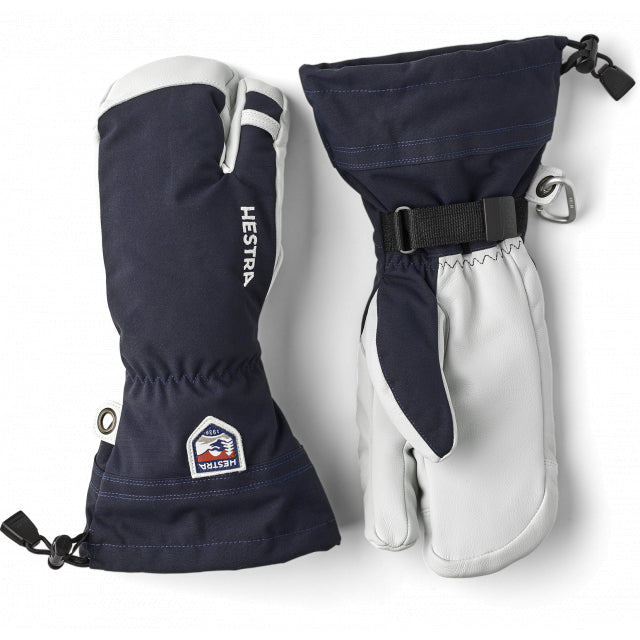 Army Leather Heli Ski - 3 finger