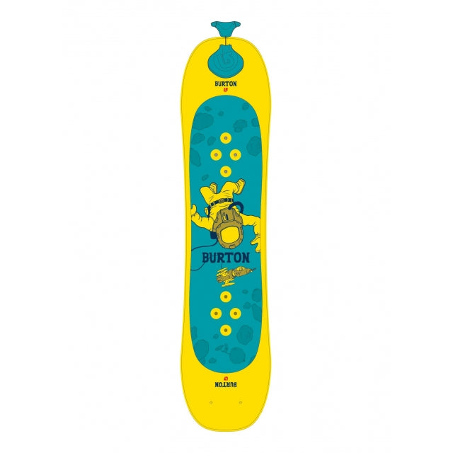 Snow, carpet, or even grass, the Burton Riglet board lets you bring the learning experience home from the mountain - year-round!