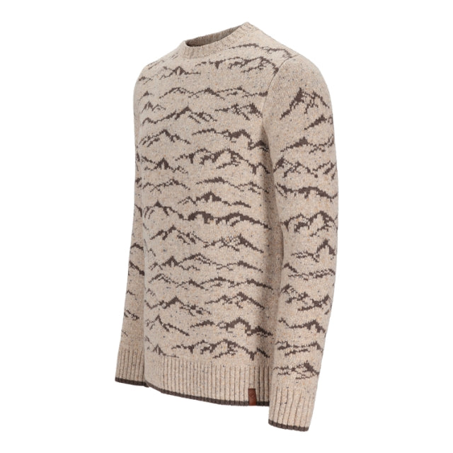 Bells Sweater is an everyday solution for cool weather conditions. This sweater is made from an ultra-cozy blend of Alpaca, wool, and recycled nylon.