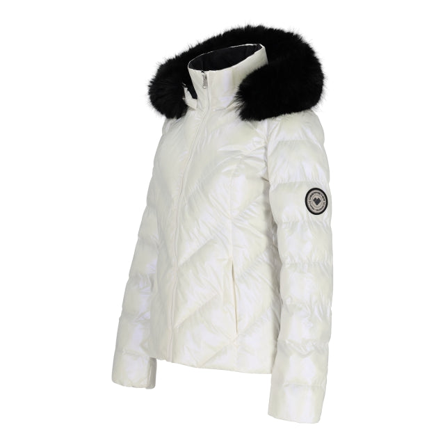 The Bombshell Luxe Jacket is the ultimate winter jacket for women who demand both performance and