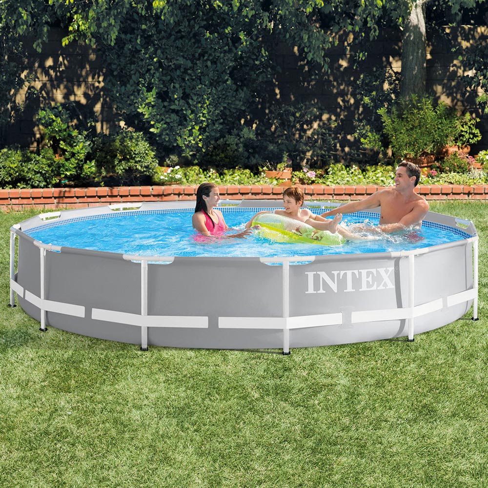 Intex Prism Frame Pool 12ft x 30in  Pool Set