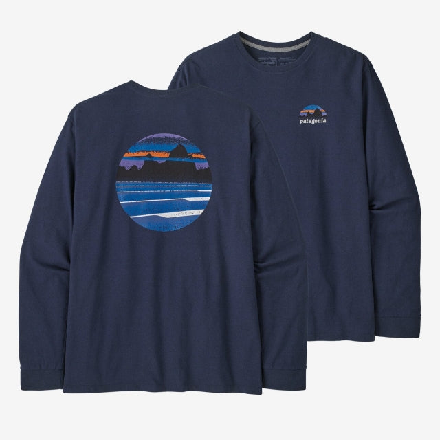 Patagonia Men's L/S Skyline Stencil Responsibili-Tee
