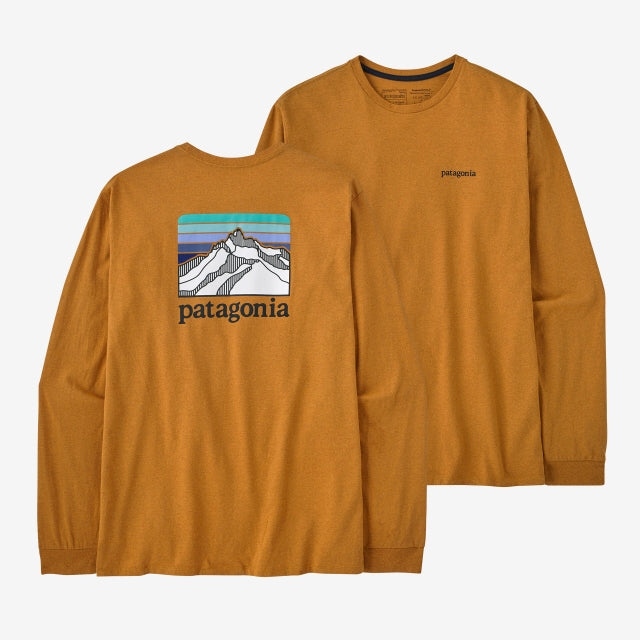 Patagonia Men's L/S Line Logo Ridge Responsibili-Tee