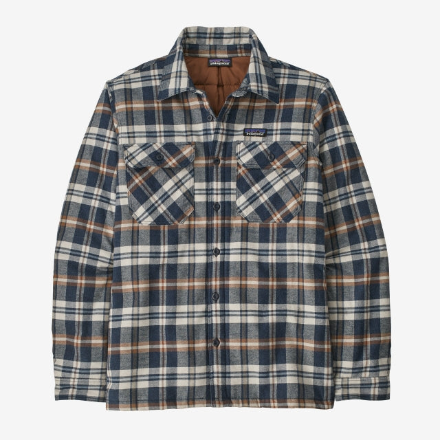 Patagonia Men's Insulated Organic Cotton MW Fjord Flannel Shirt