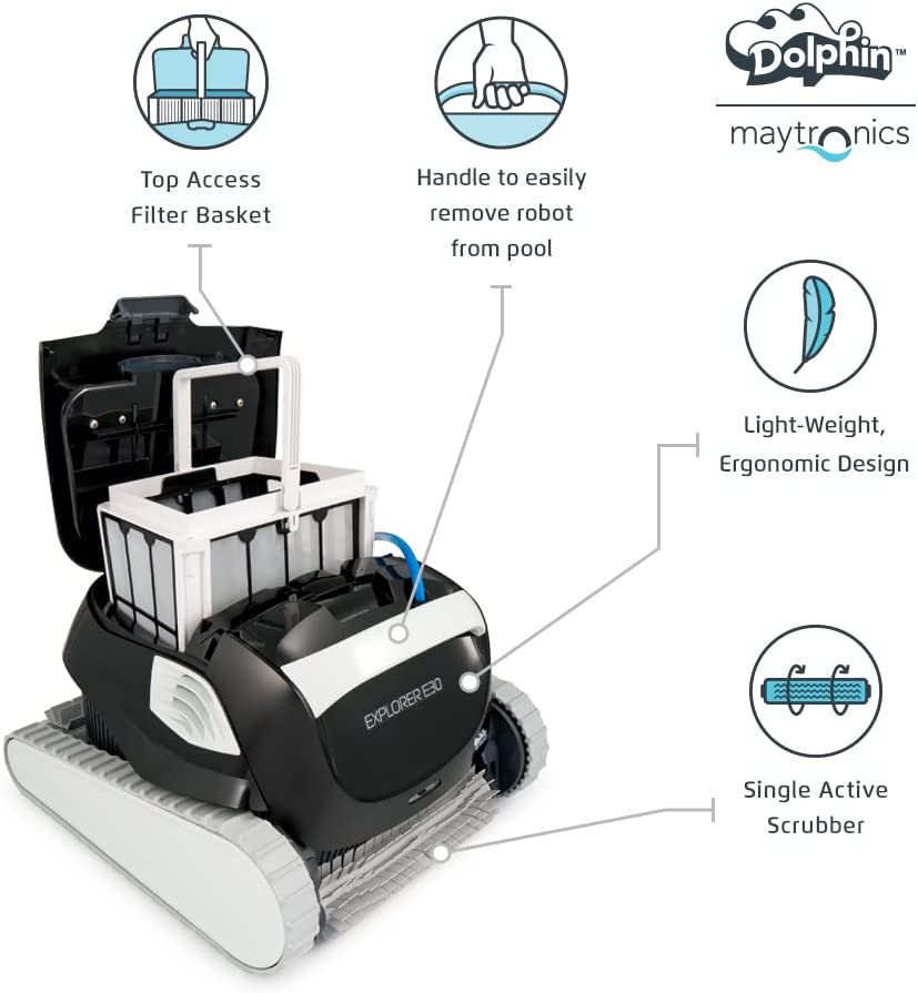 Dolphin E30 Robotic Pool Cleaner
