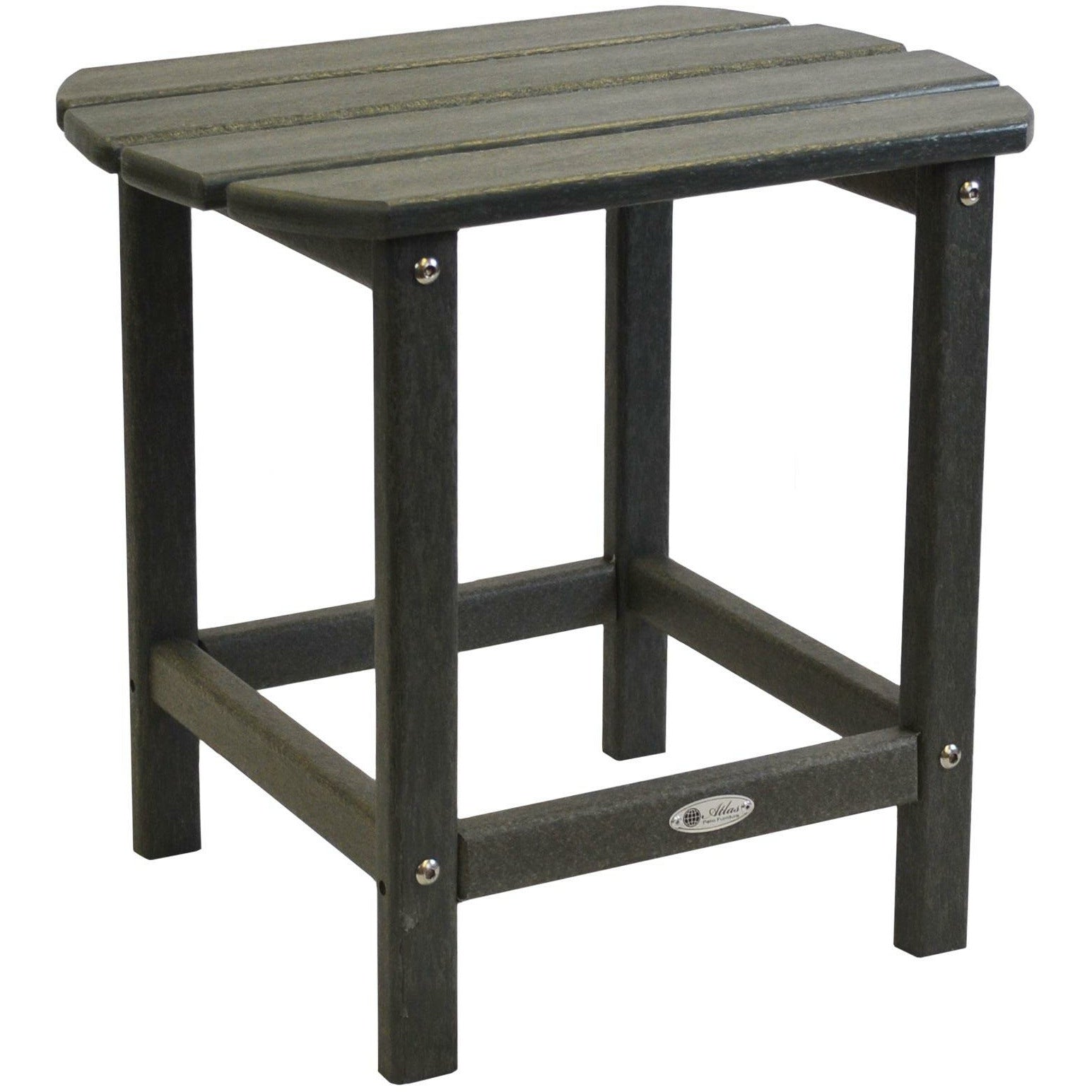 Beach Haven Poly End Table - Color: Grey - Atlas Patio Furniture - Pelican Shops Ski, Pool & Patio